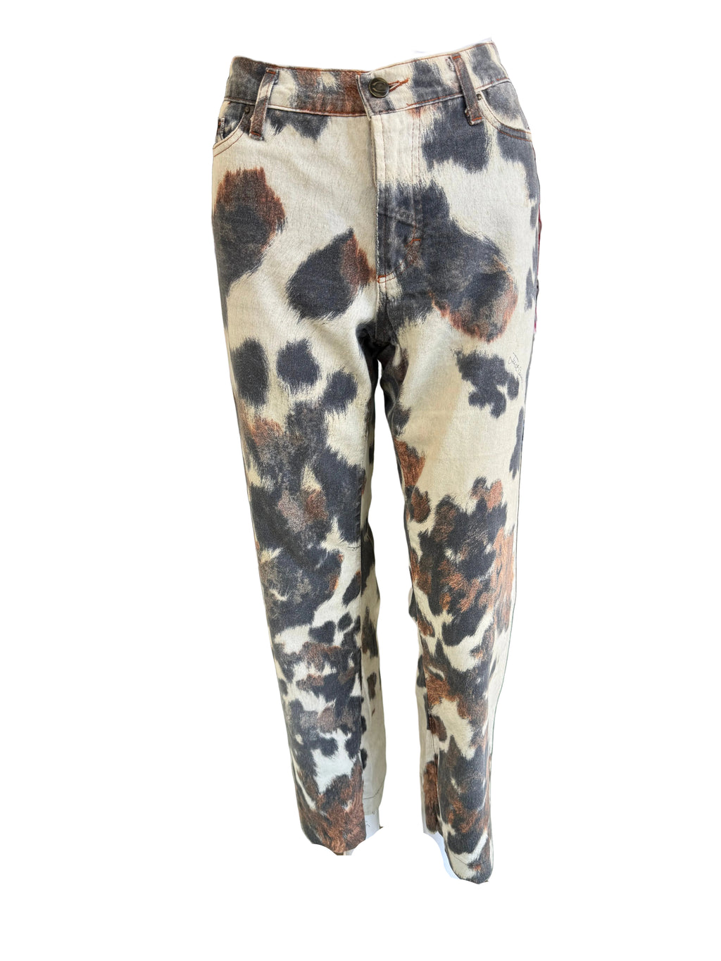 Jeans Roberto Cavalli pezzato micca 00s
