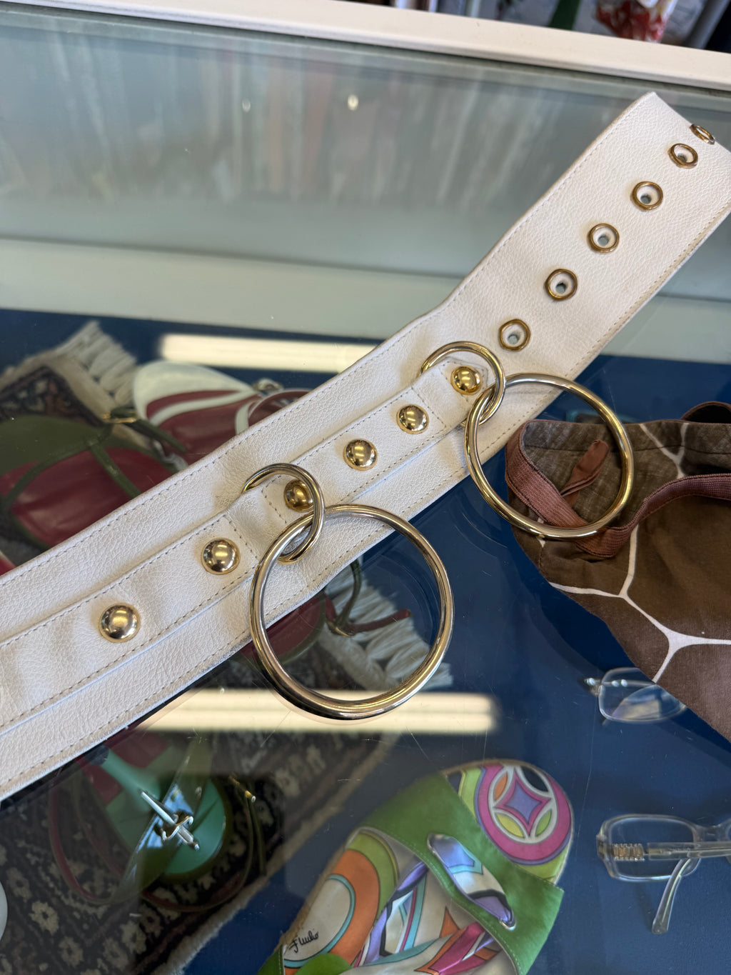 Cintura Dolce & Gabbana anelli 00s