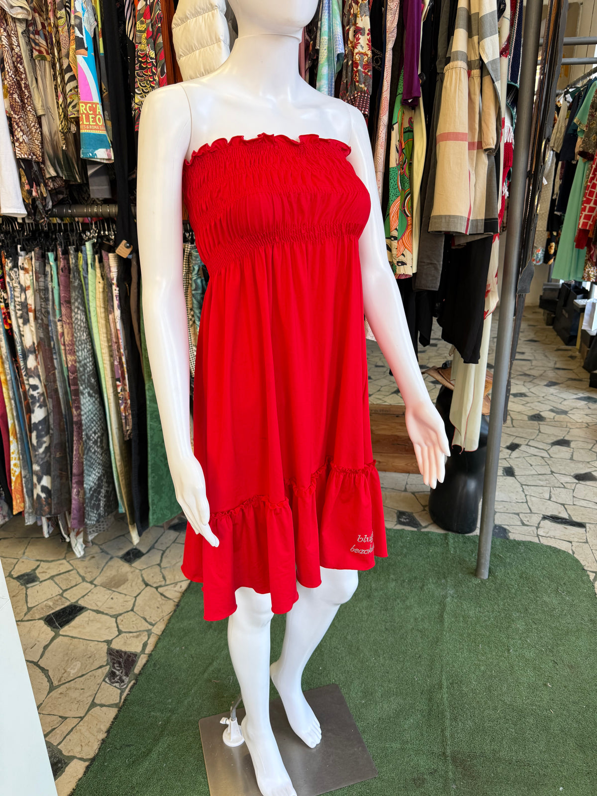 Abito Blumarine rosso 00s
