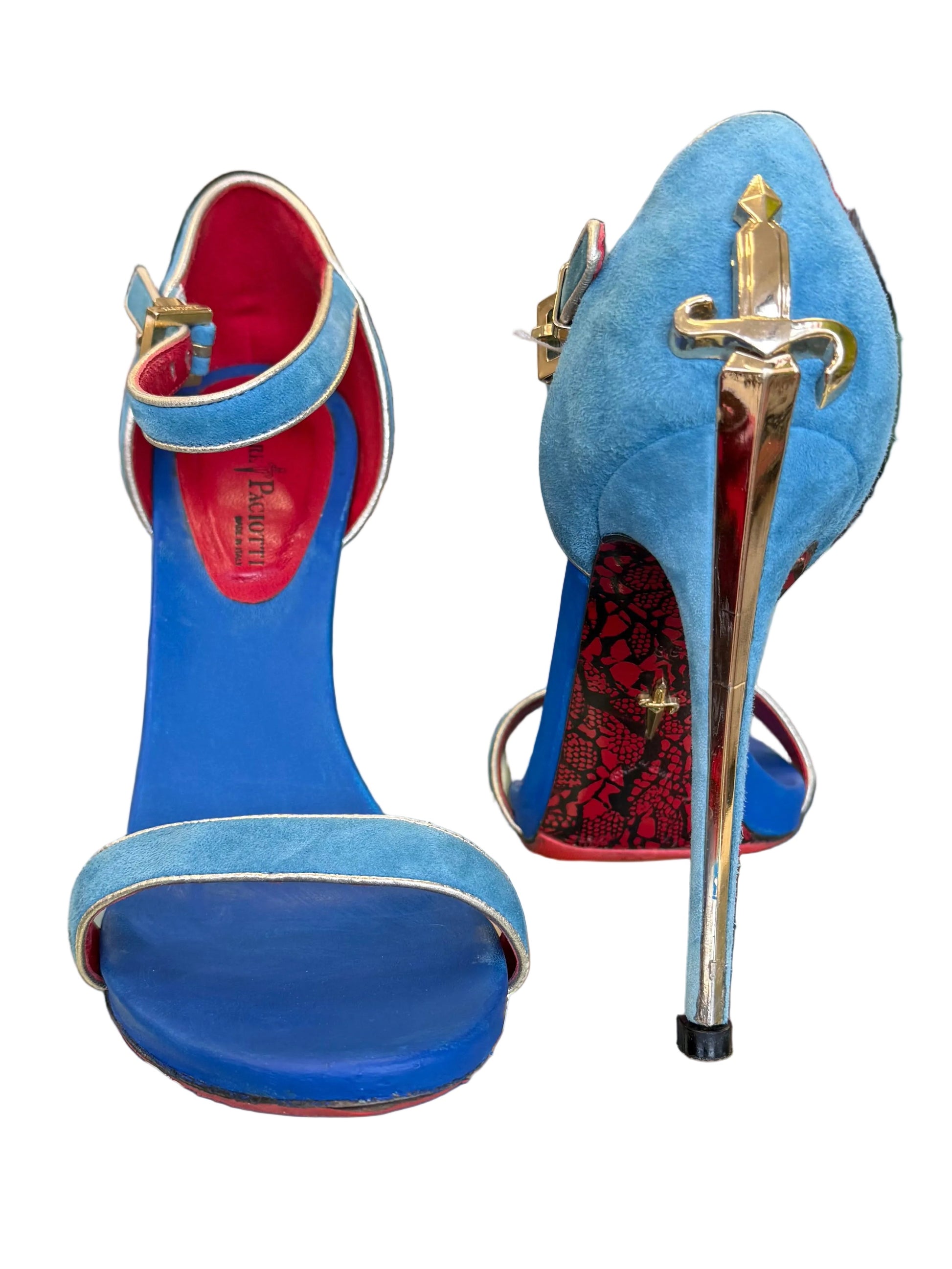 Sandali Cesare Paciotti Dagger Heels light blue