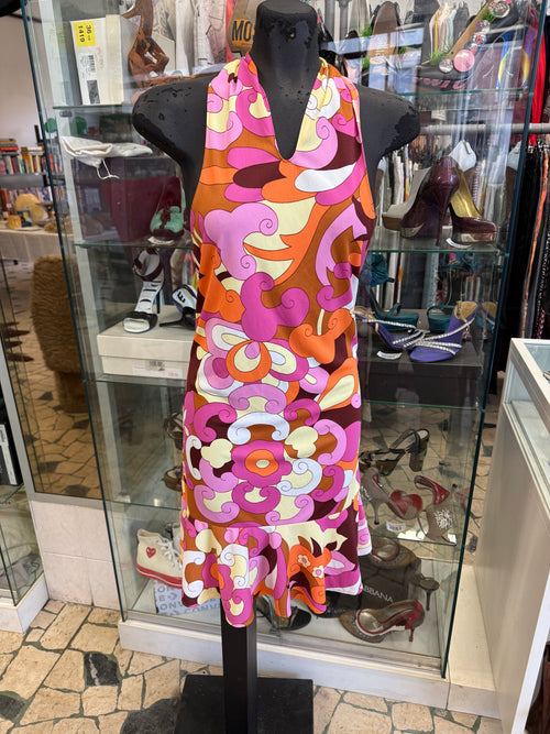 Abito D&G SS2004 stampa floreale