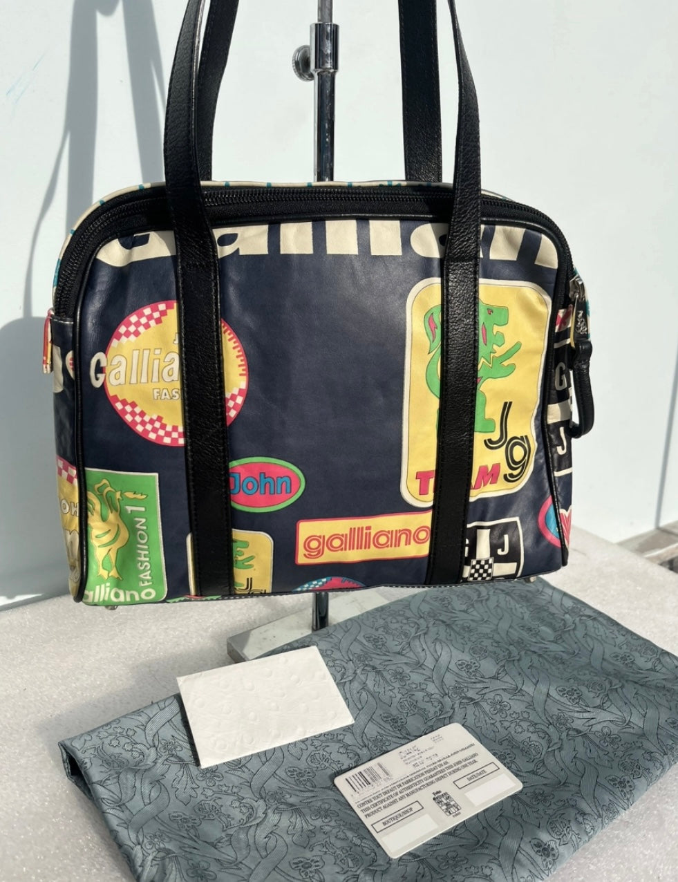 Borsa John Galliano SS2002 Jazz Formula 1