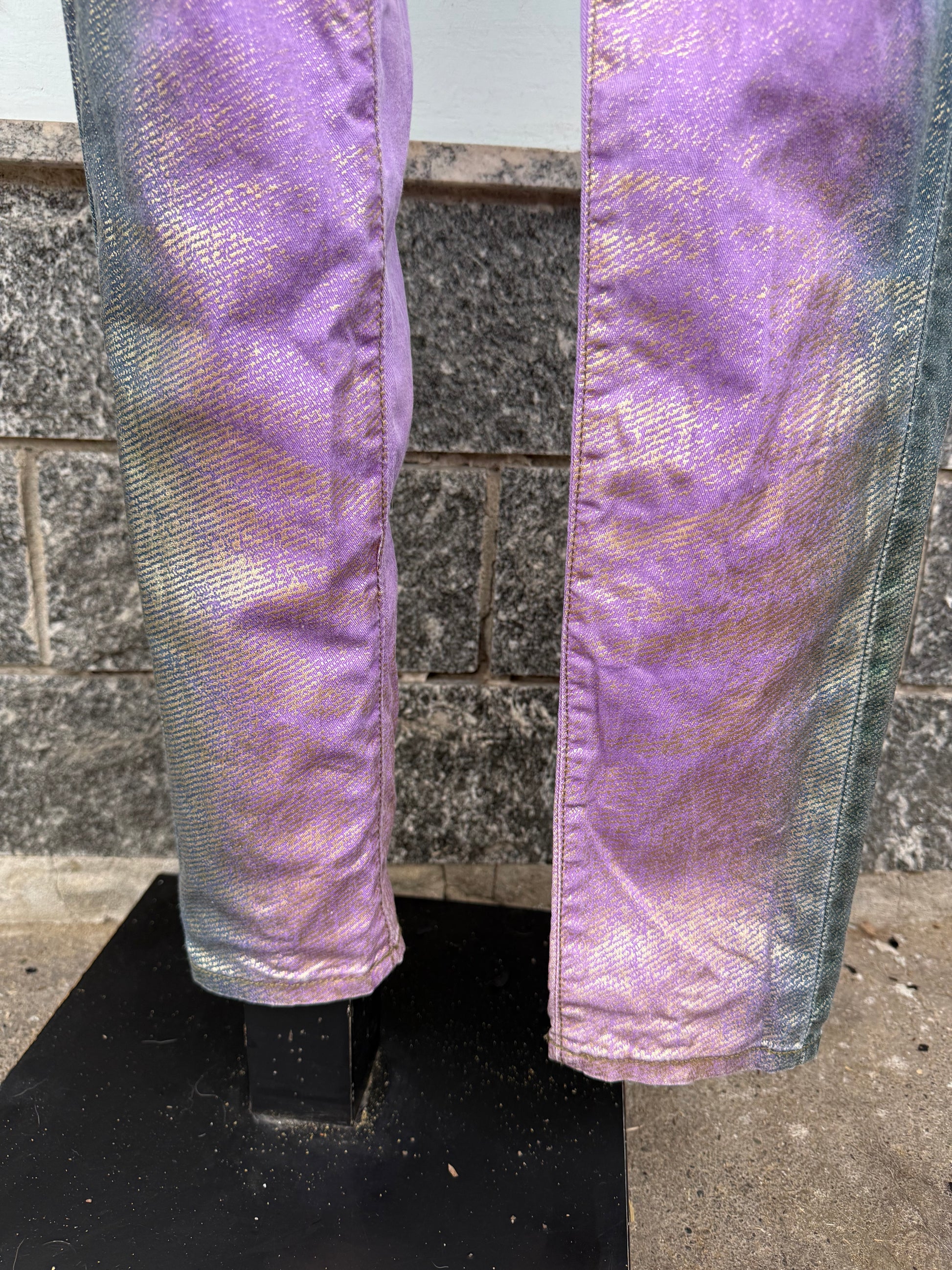 Jeans Roberto Cavalli Just multicolore anni 2000