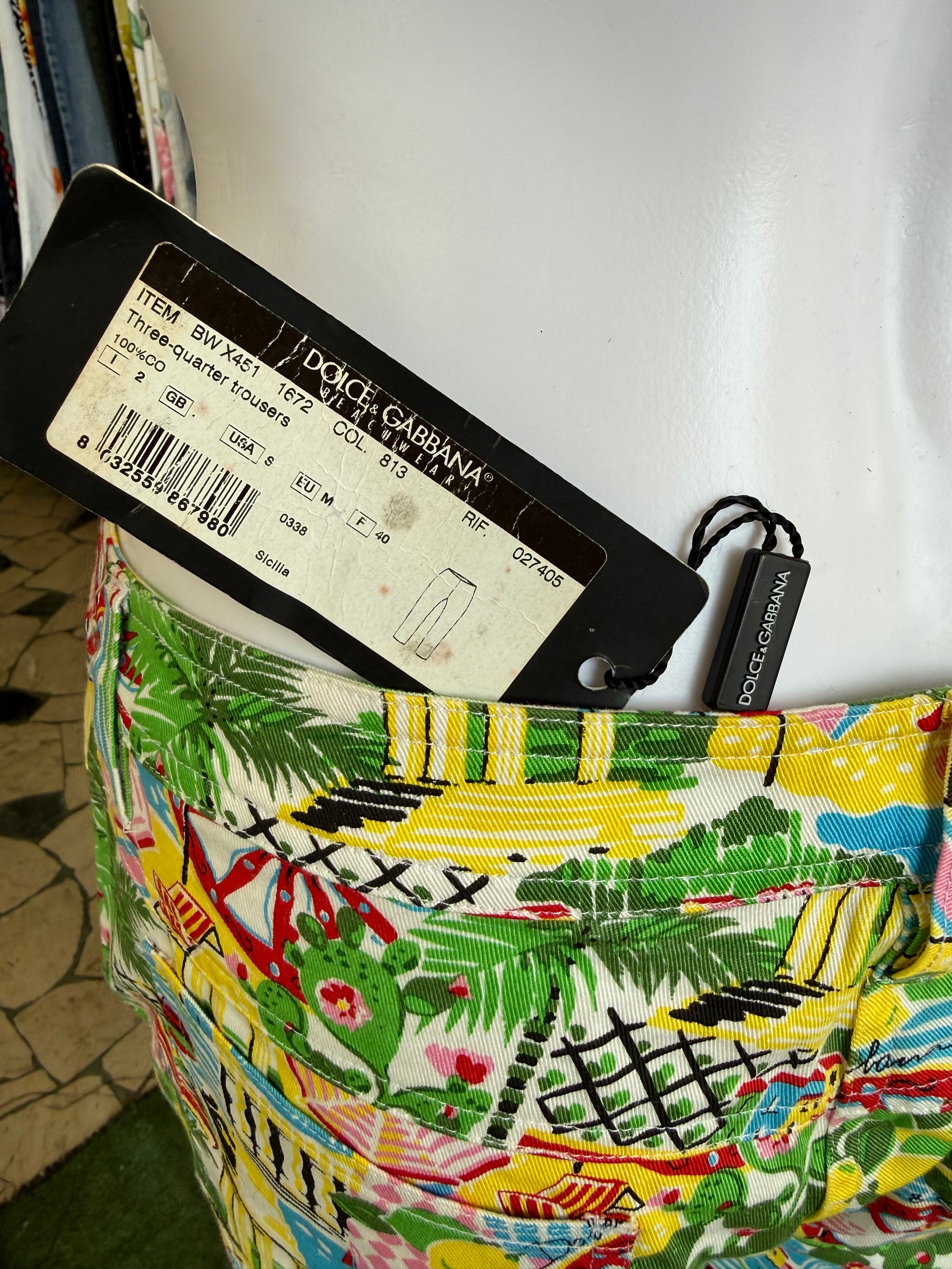 Capri jeans Dolce & Gabbana Sicilia nuovo