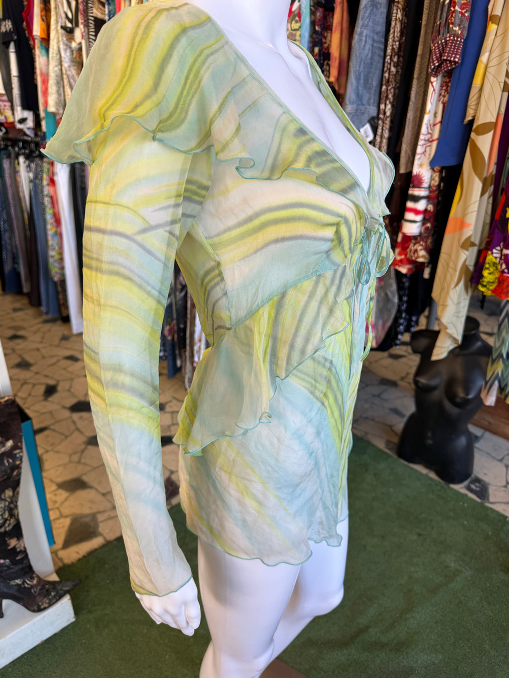 Camicia a laccio Missoni seta 00s