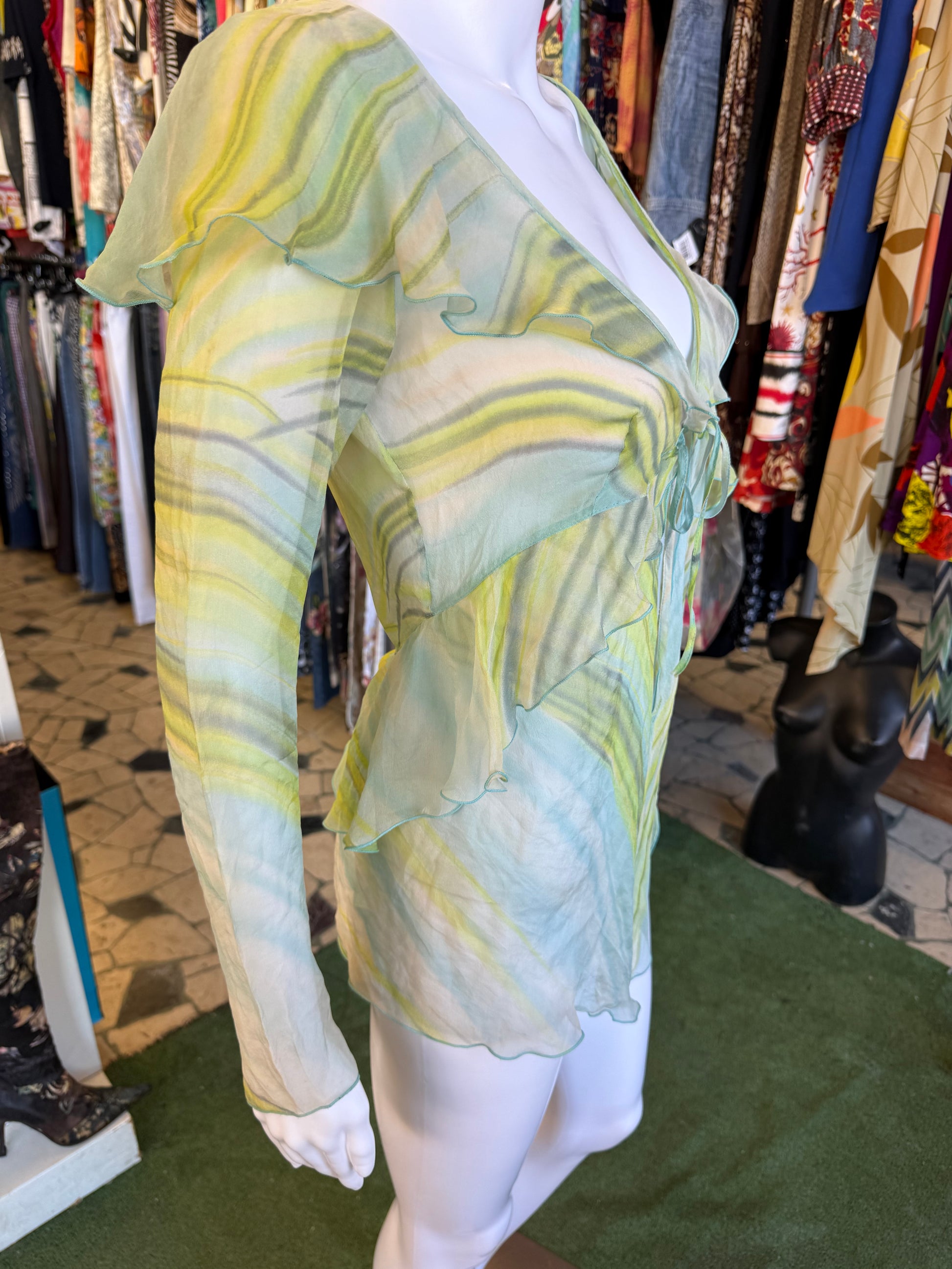 Camicia a laccio Missoni seta 00s