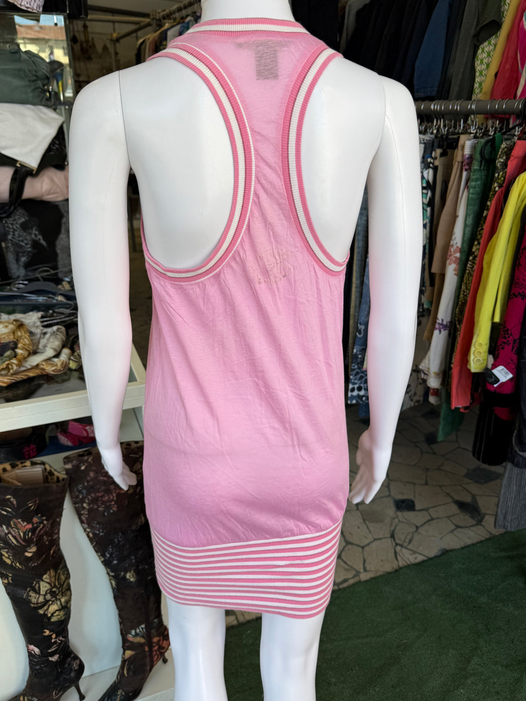 Abito Roberto Cavalli spiaggia 2000s