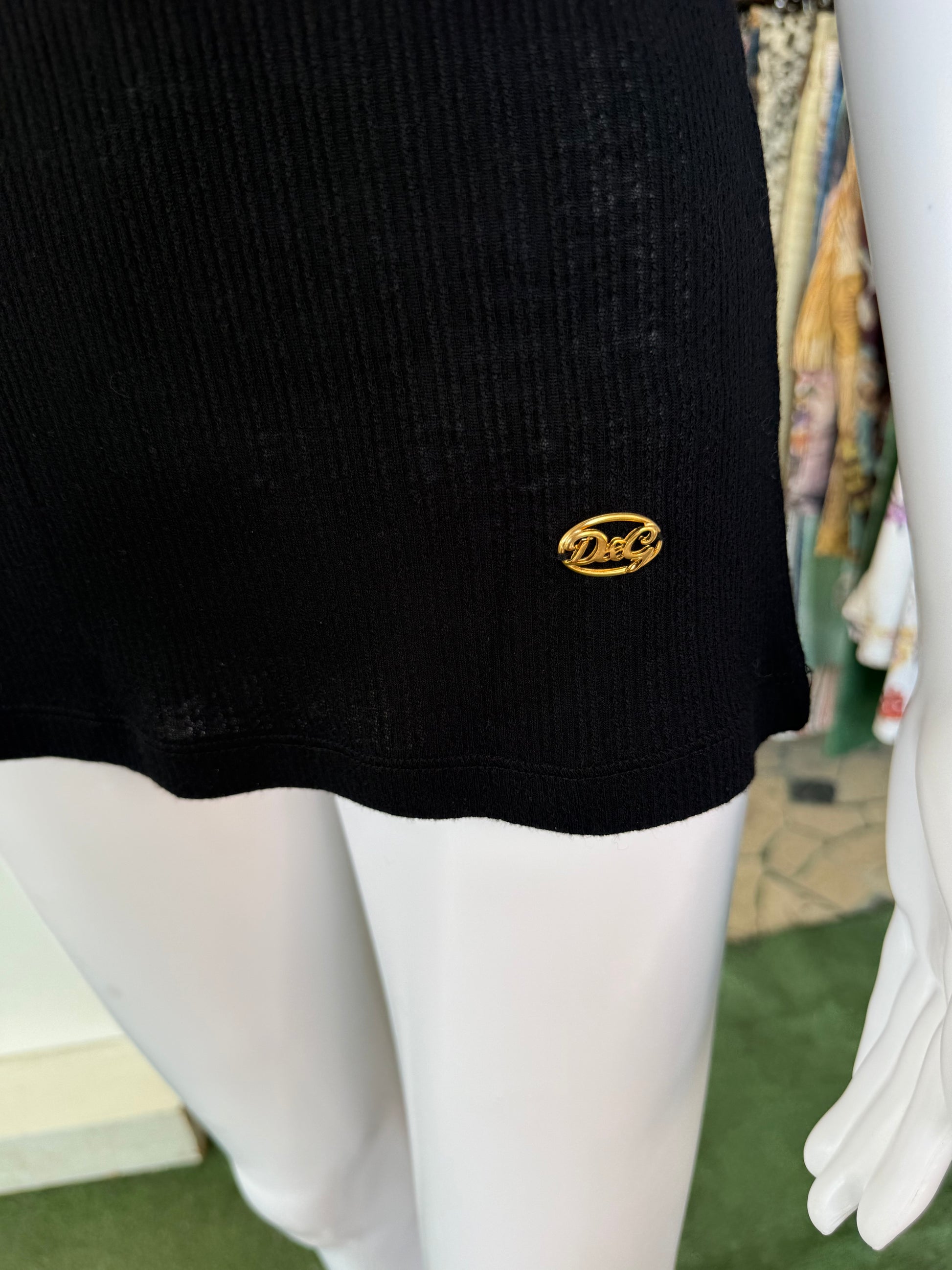 Top Dolce & Gabbana manica sbuffo 00s