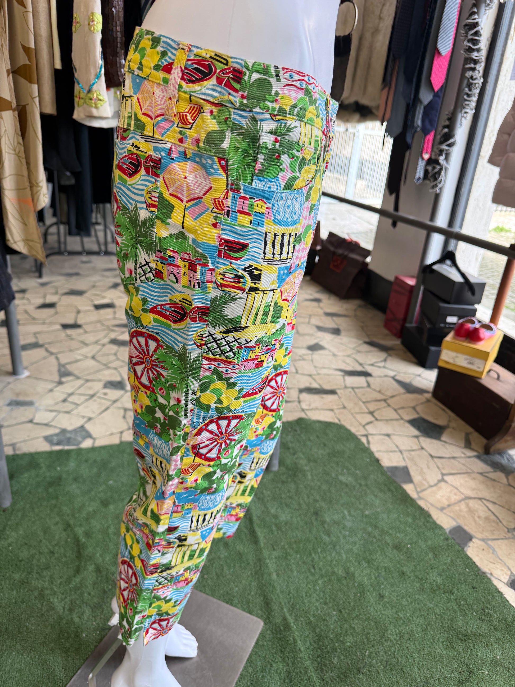 Capri jeans Dolce & Gabbana Sicilia nuovo