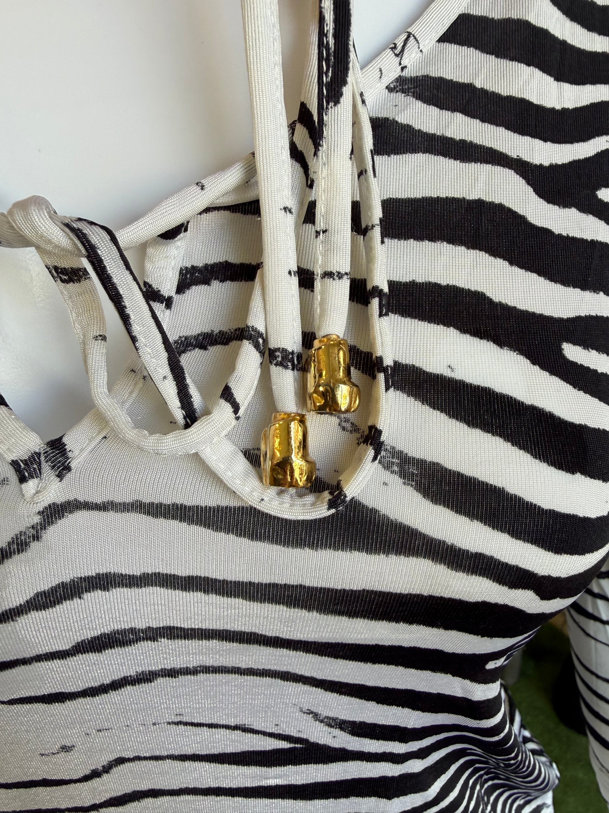 Top Roberto Cavalli zebra SS2000
