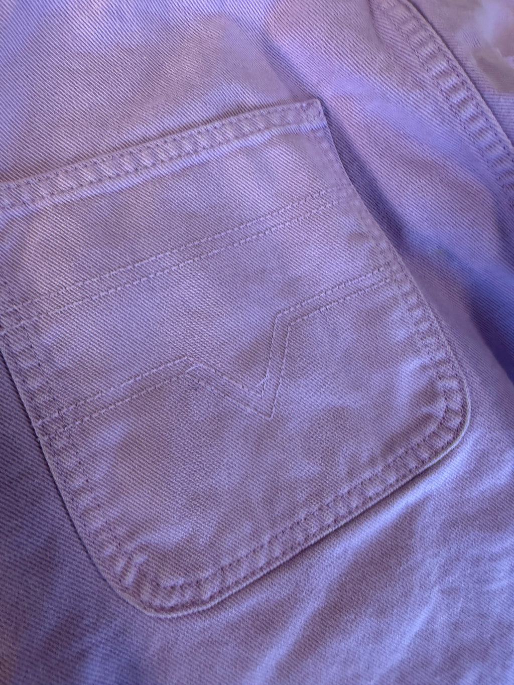 Jeans Versace cargo uomo lilla