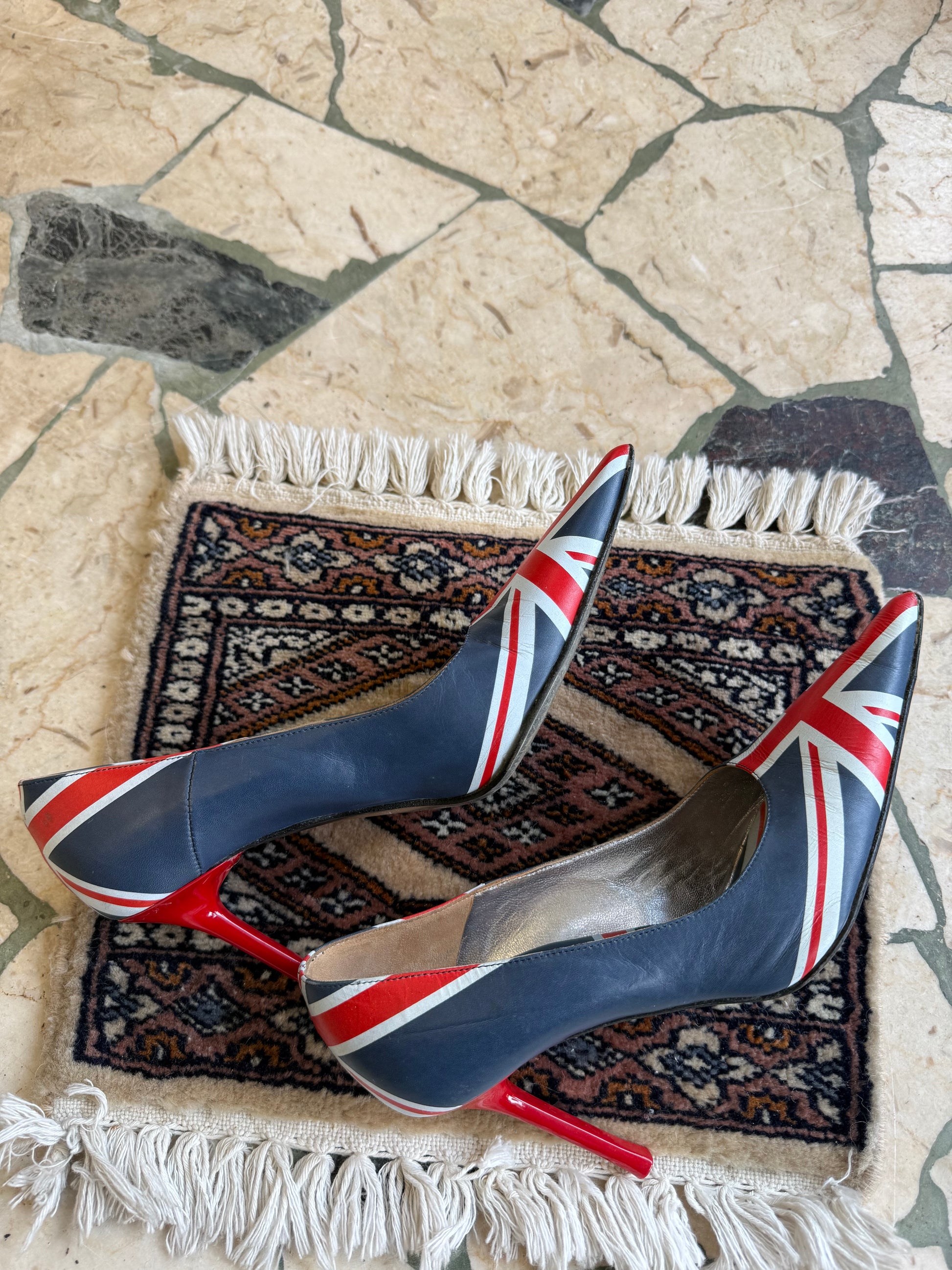 Décolleté Cesare Paciotti UK Union Jack 90”