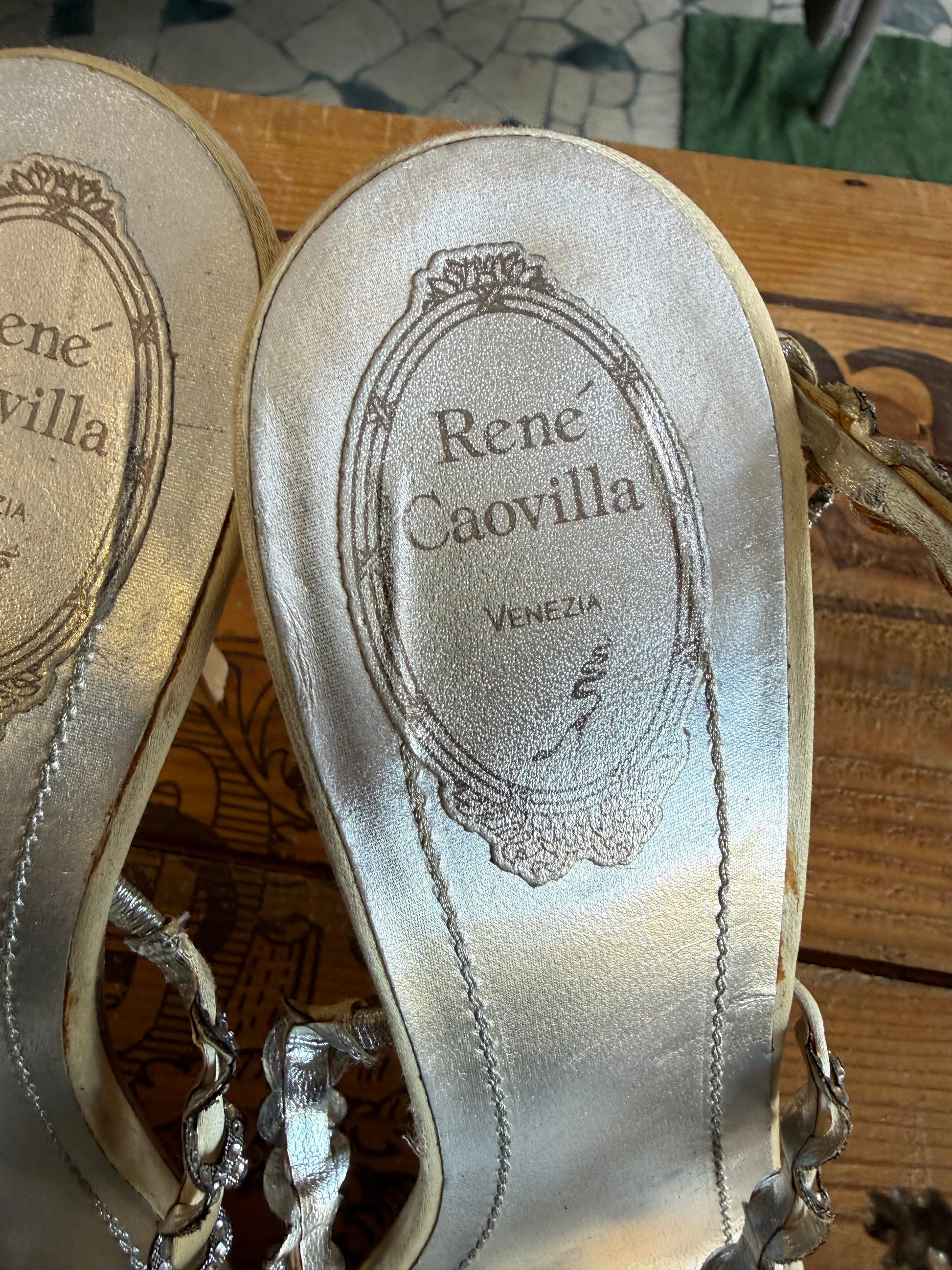 Sandali René Caovilla iconici anni 90” nuovi