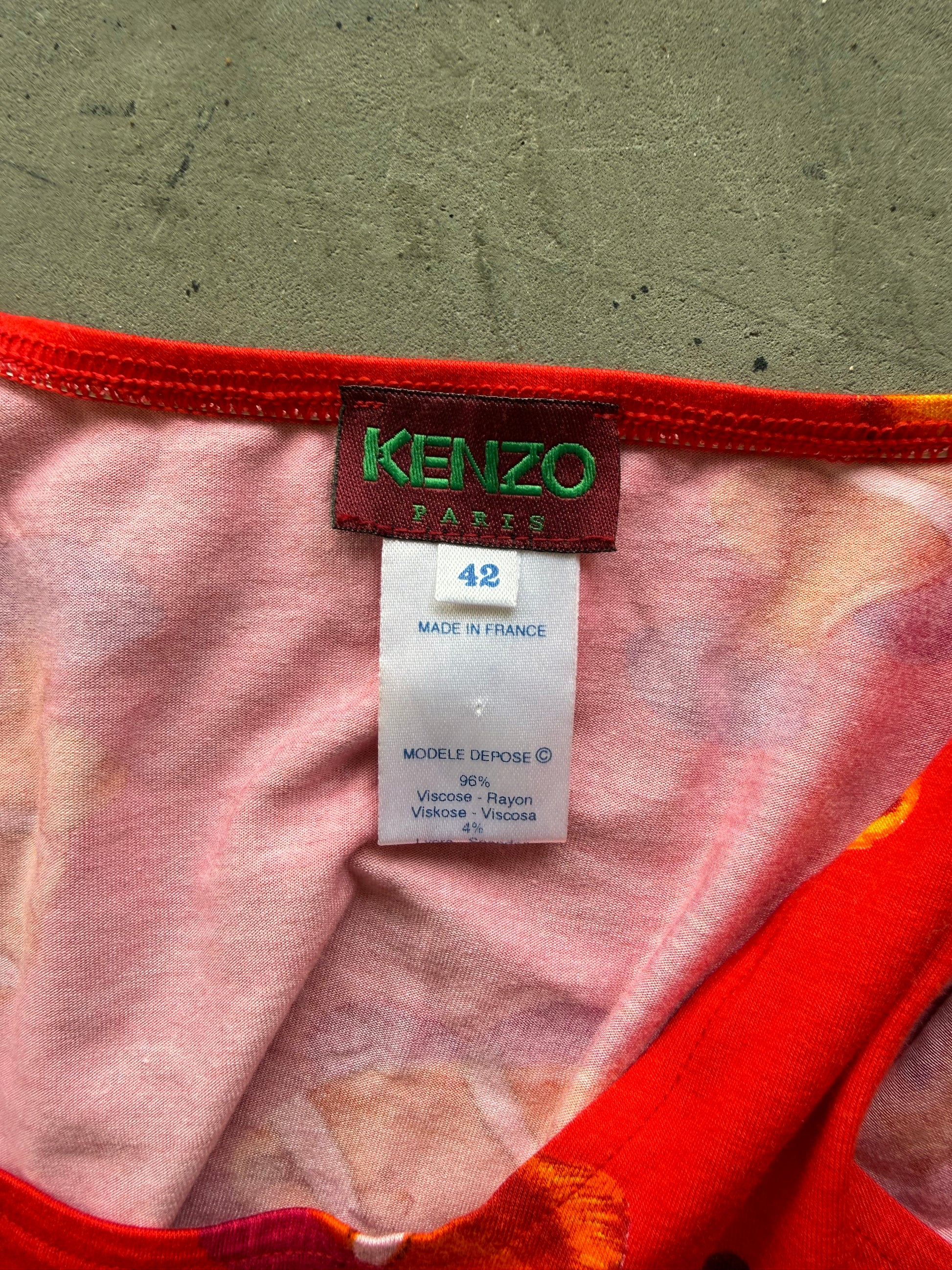 Top Kenzo pesci pagliaccio 00s