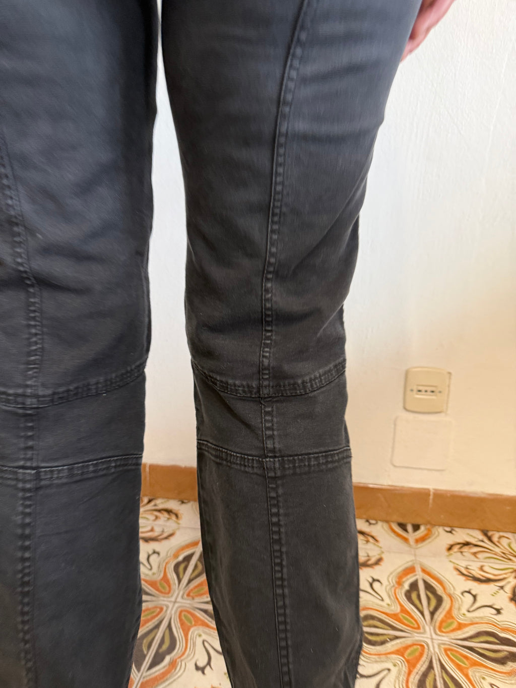 Jeans Roberto Cavalli Just neri con dettagli