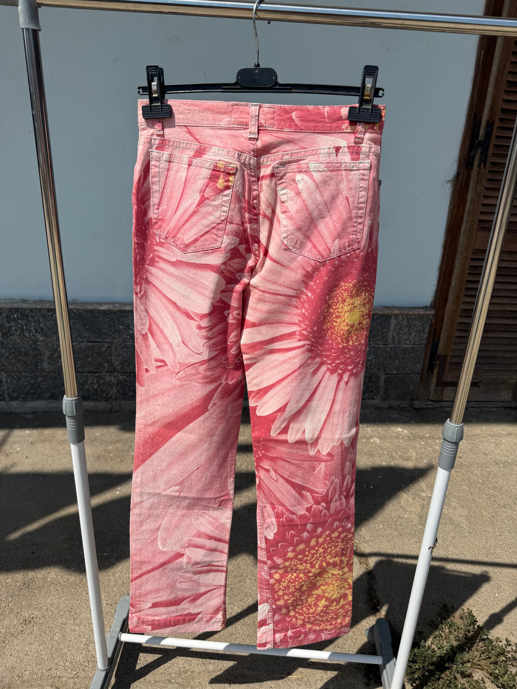 Jeans Roberto Cavalli SS2000 floreale