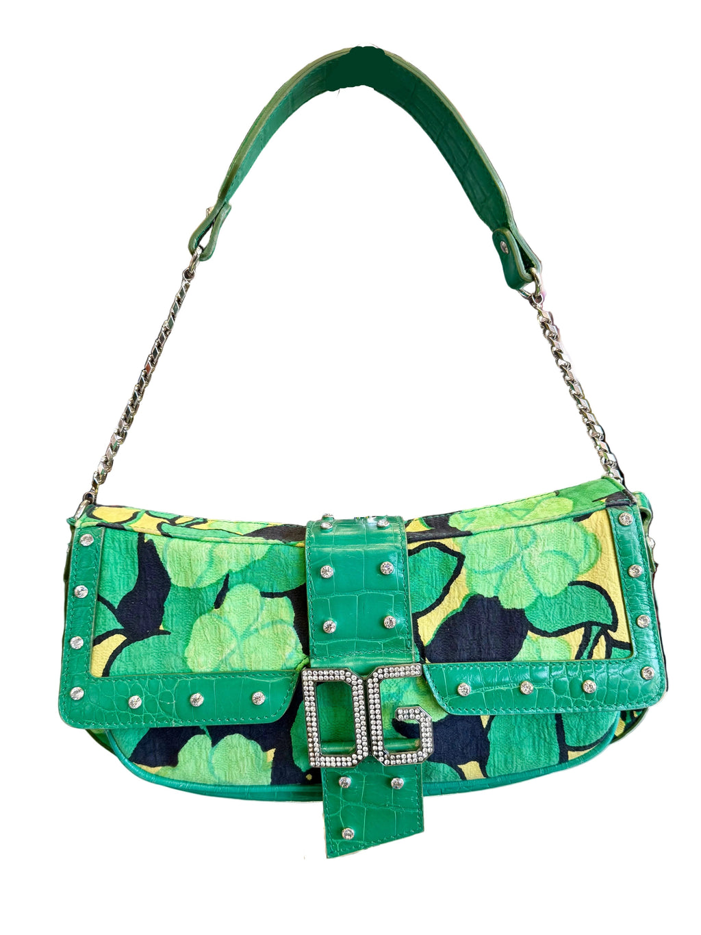 Borsa baguette Dolce&gabbana SS2004 quadrifoglio