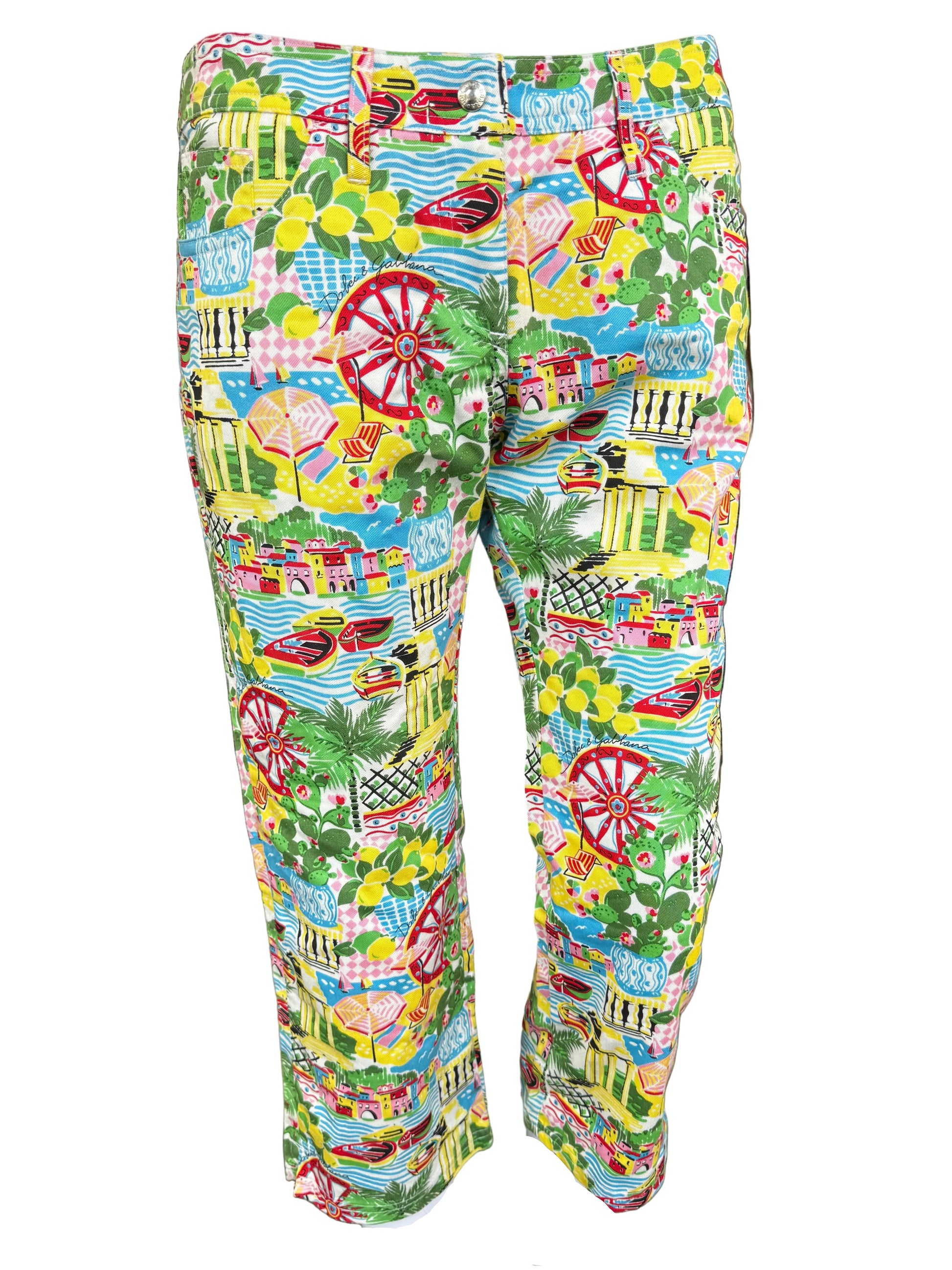 Capri jeans Dolce & Gabbana Sicilia nuovo