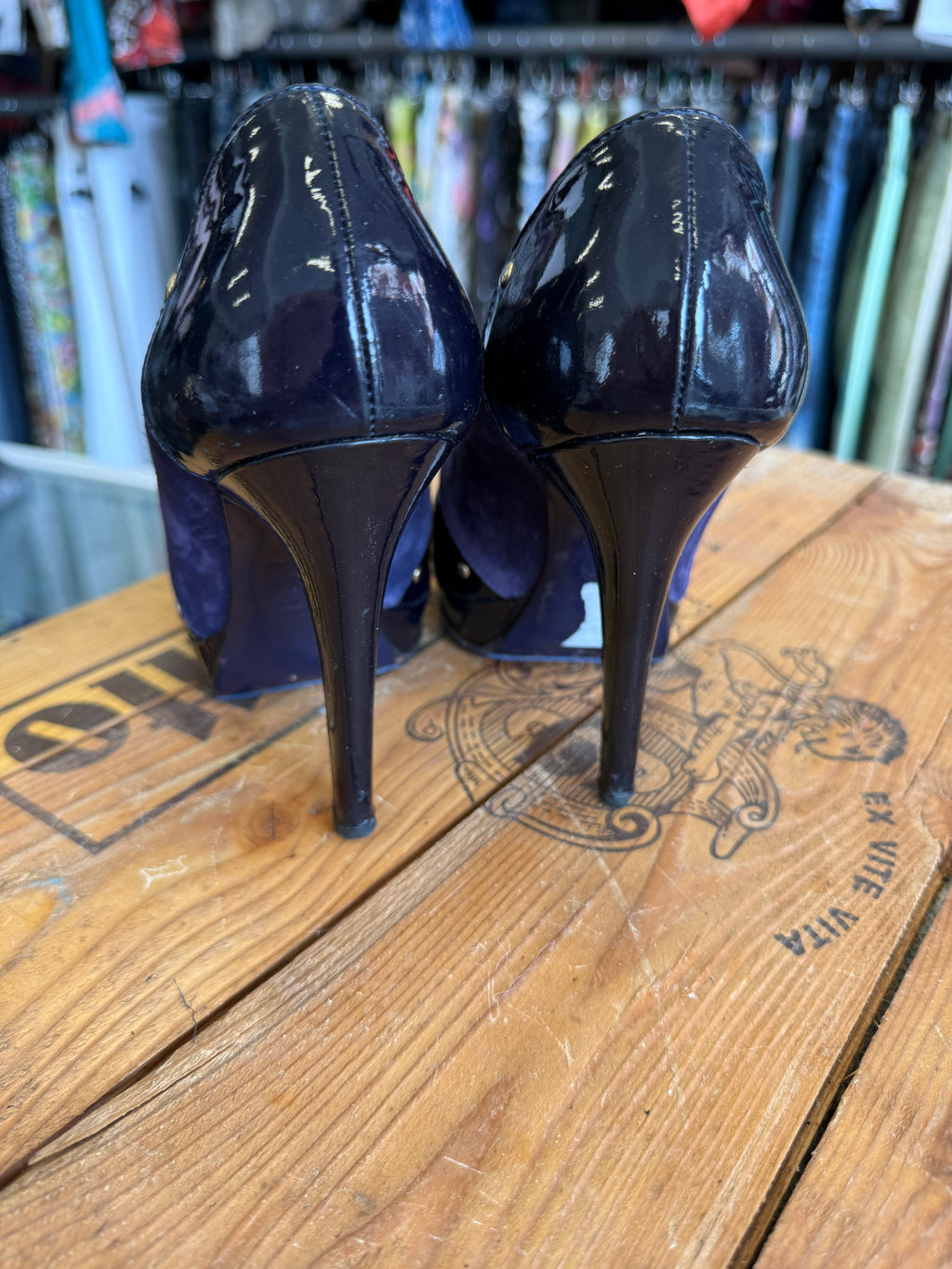 Décolleté Versace open toe 2010s