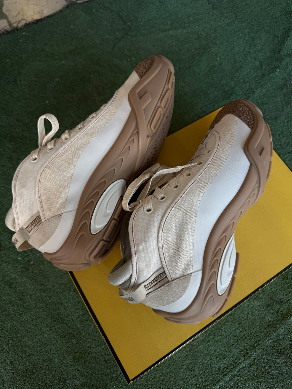 Sneakers Fendi SS2024 uomo FF nuove