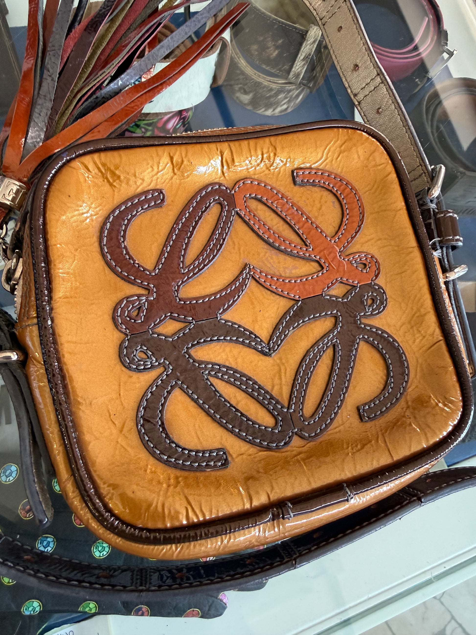 Borsa Loewe mini tracolla 2000s