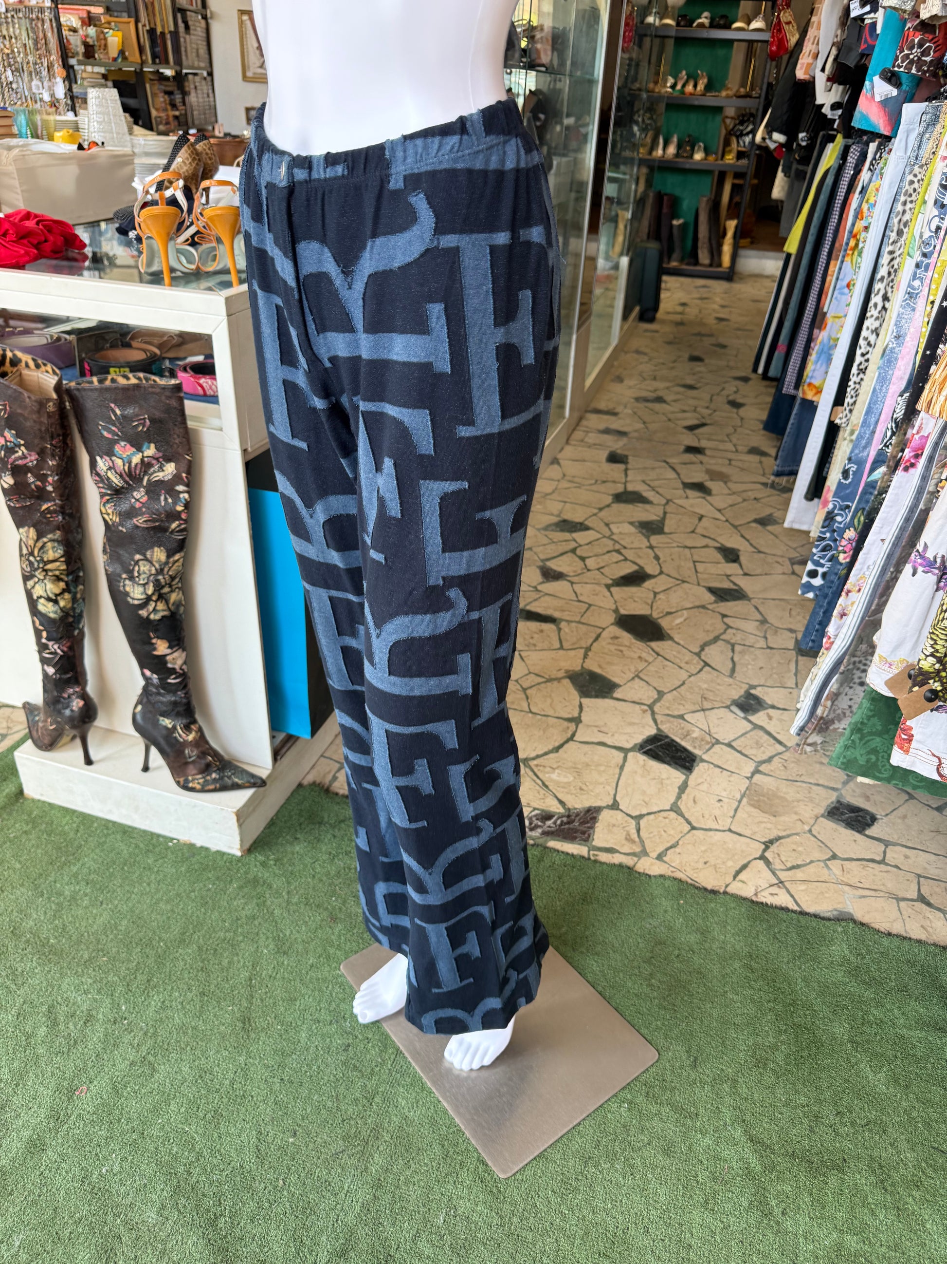 Pantalone Gianfranco Ferrè logo 1990s
