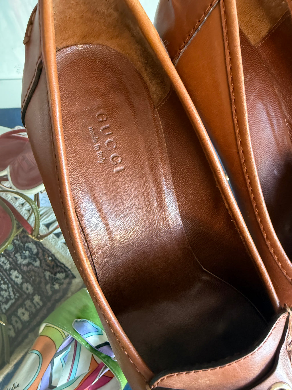 Décolleté Gucci bambù 00s