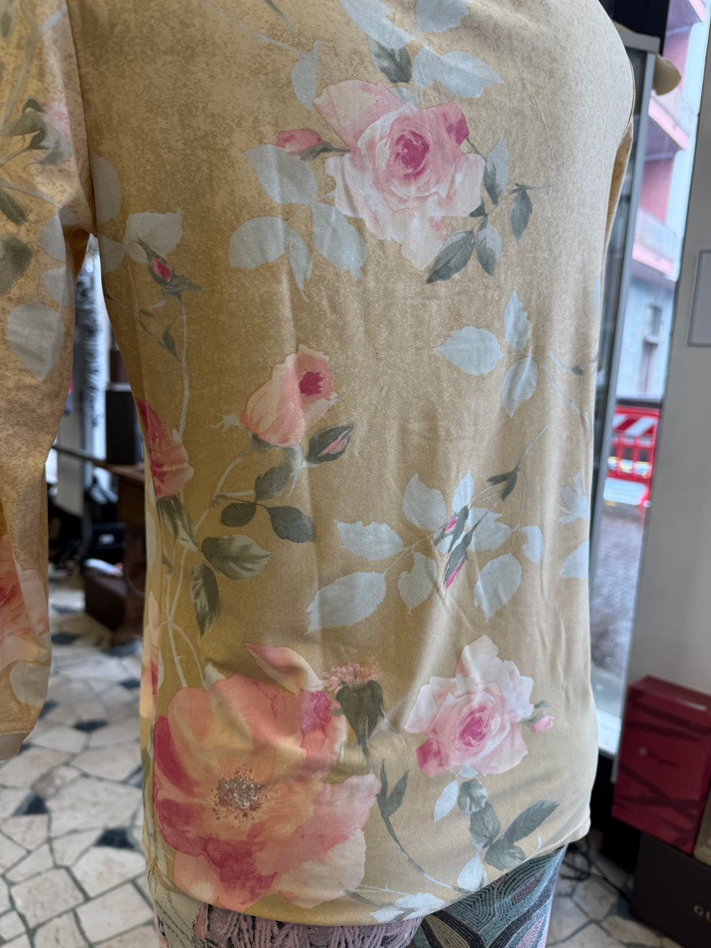 Top Roberto Cavalli SS1998 rose