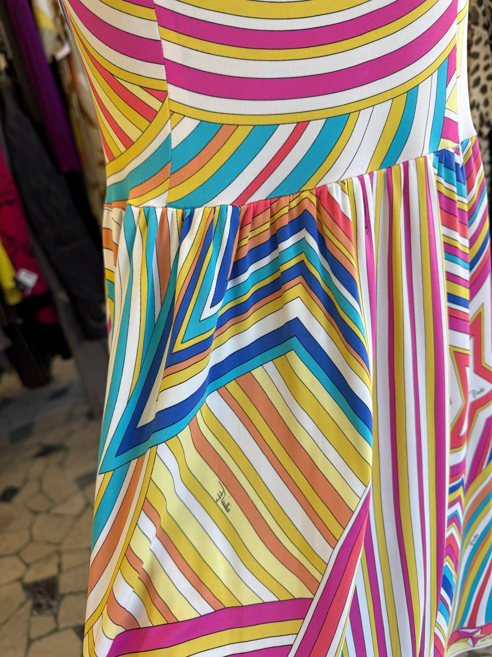 Abito Emilio Pucci SS2008 stelle geometriche
