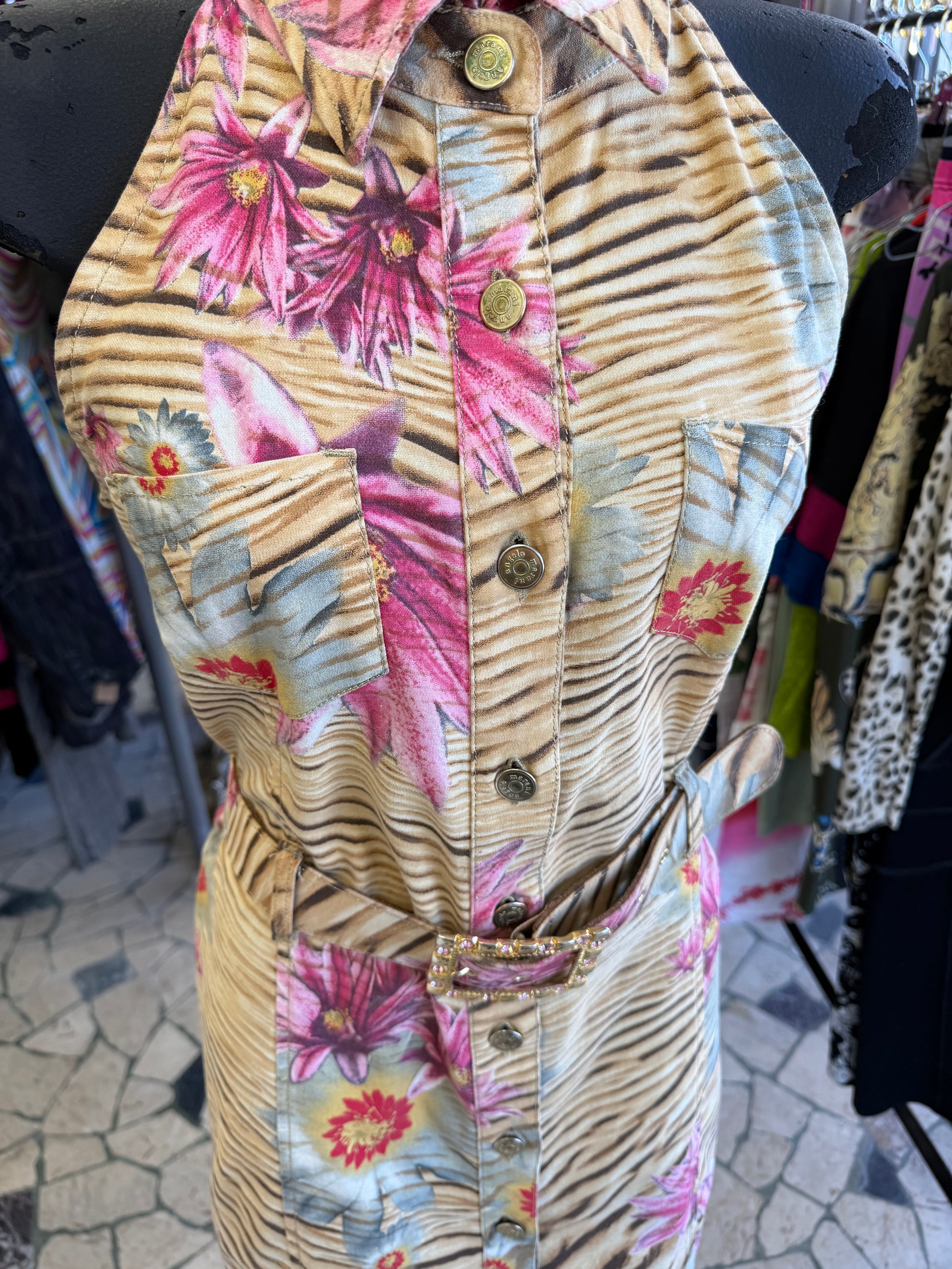 Abito camicia Angelo Marani animalier 2000”