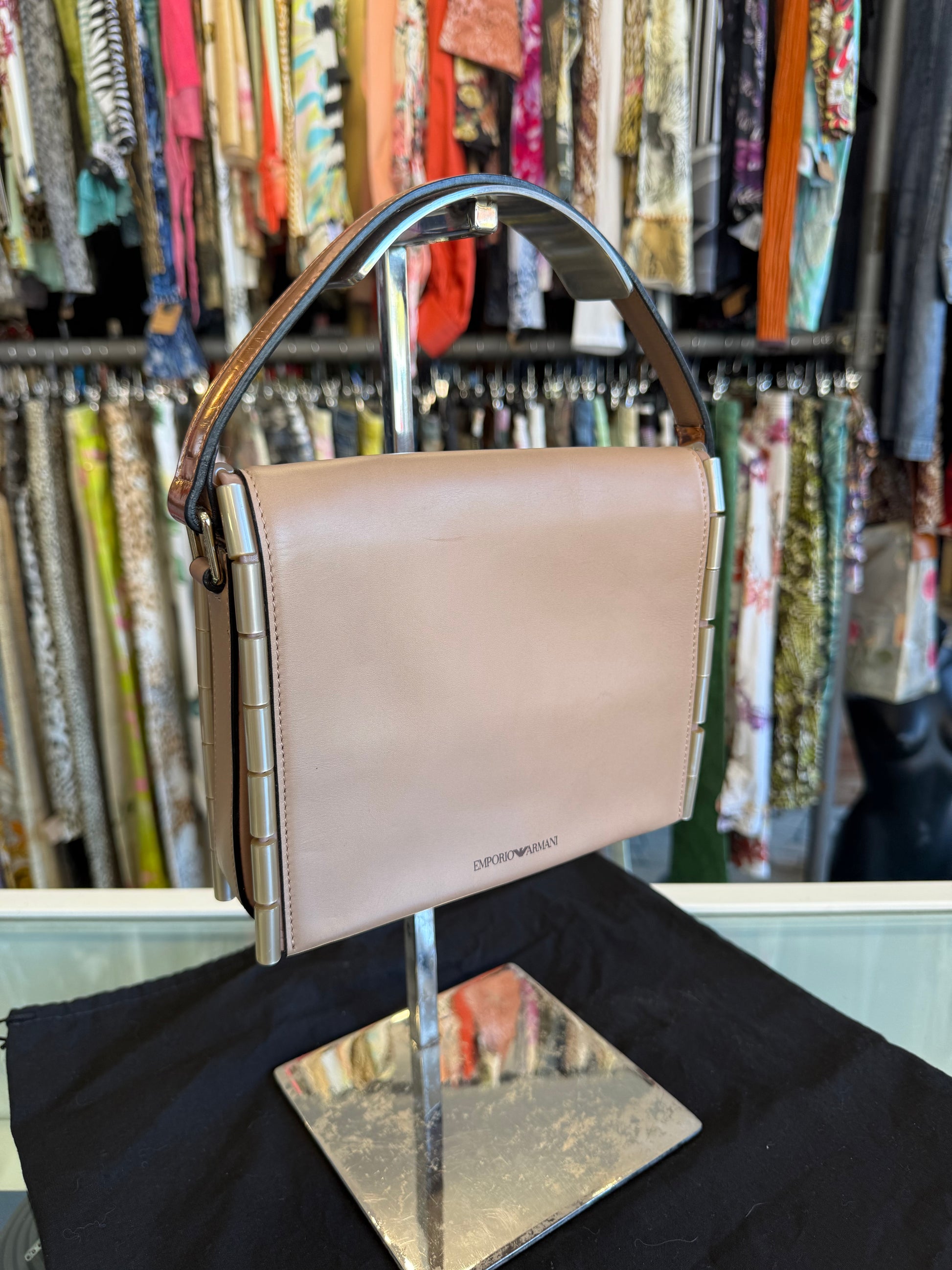 Borsa a mano Giorgio Armani in pelle nuova