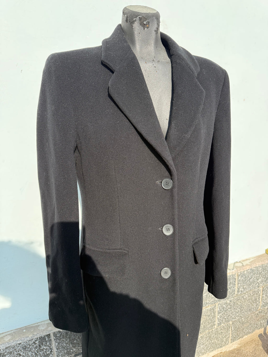 Cappotto lana Armani anni 80