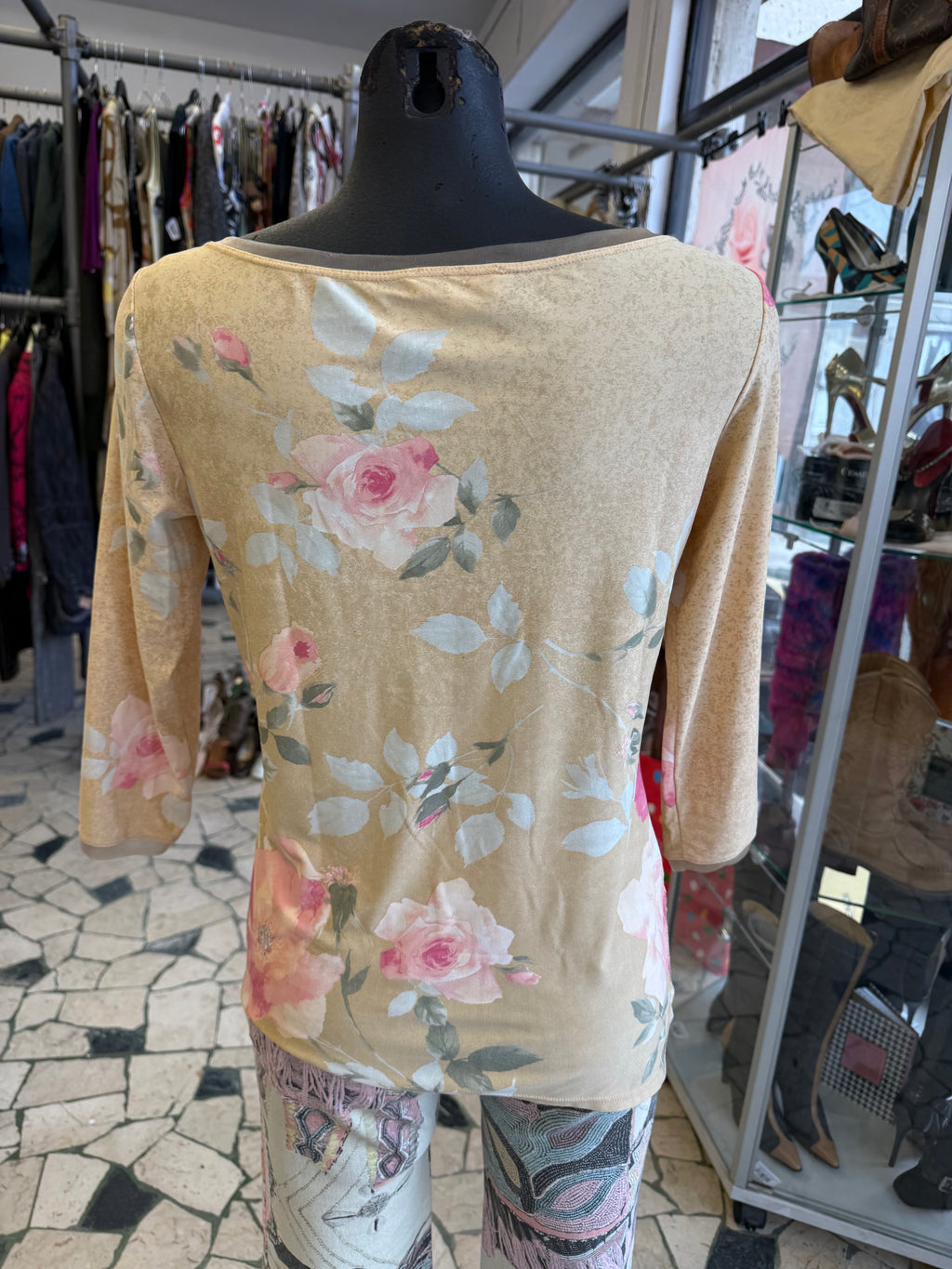 Top Roberto Cavalli SS1998 rose