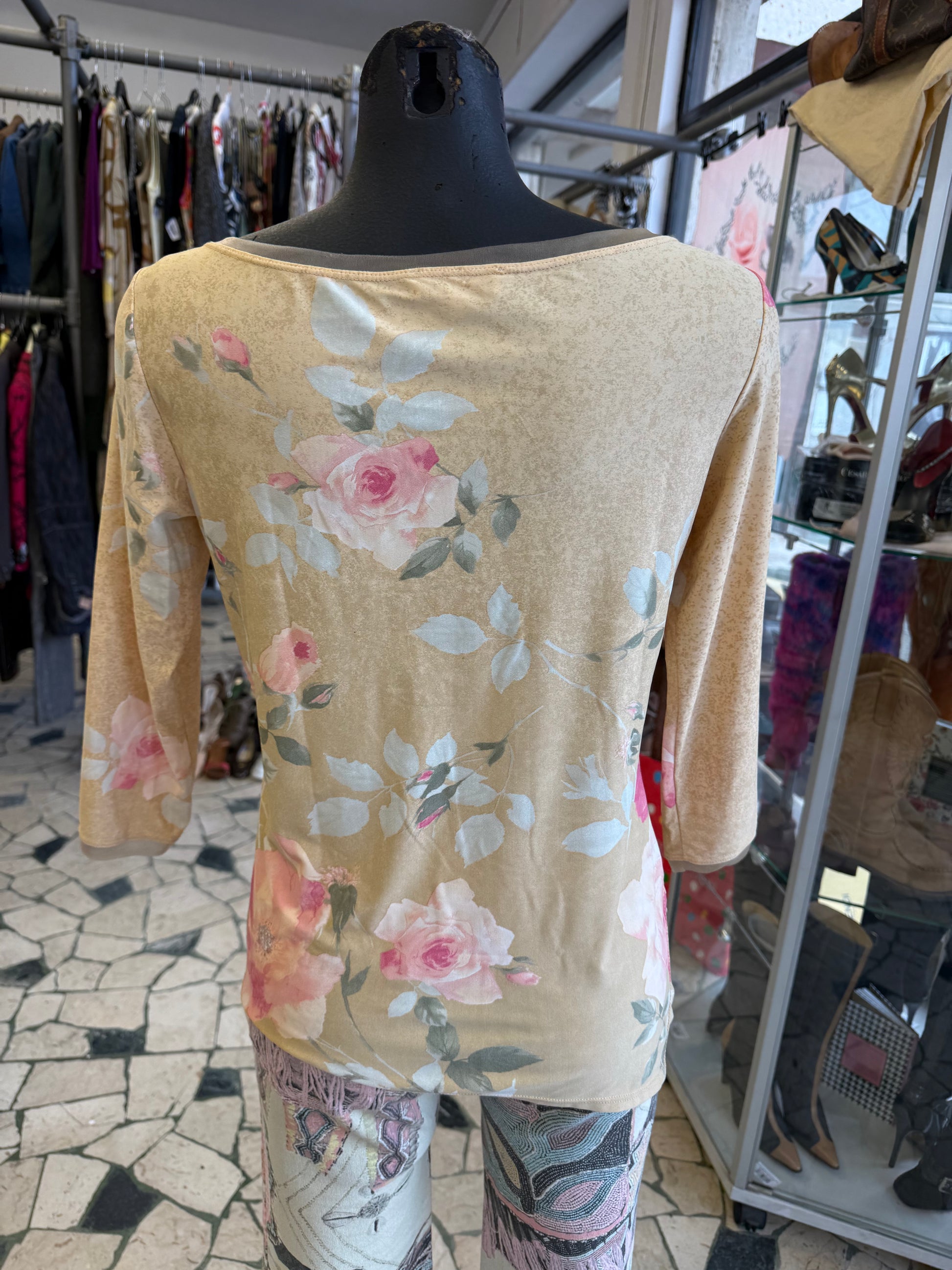 Top Roberto Cavalli SS1998 rose