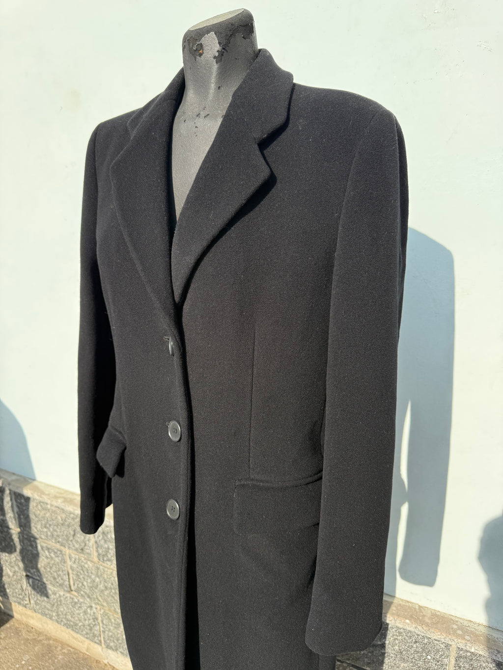 Cappotto lana Armani anni 80