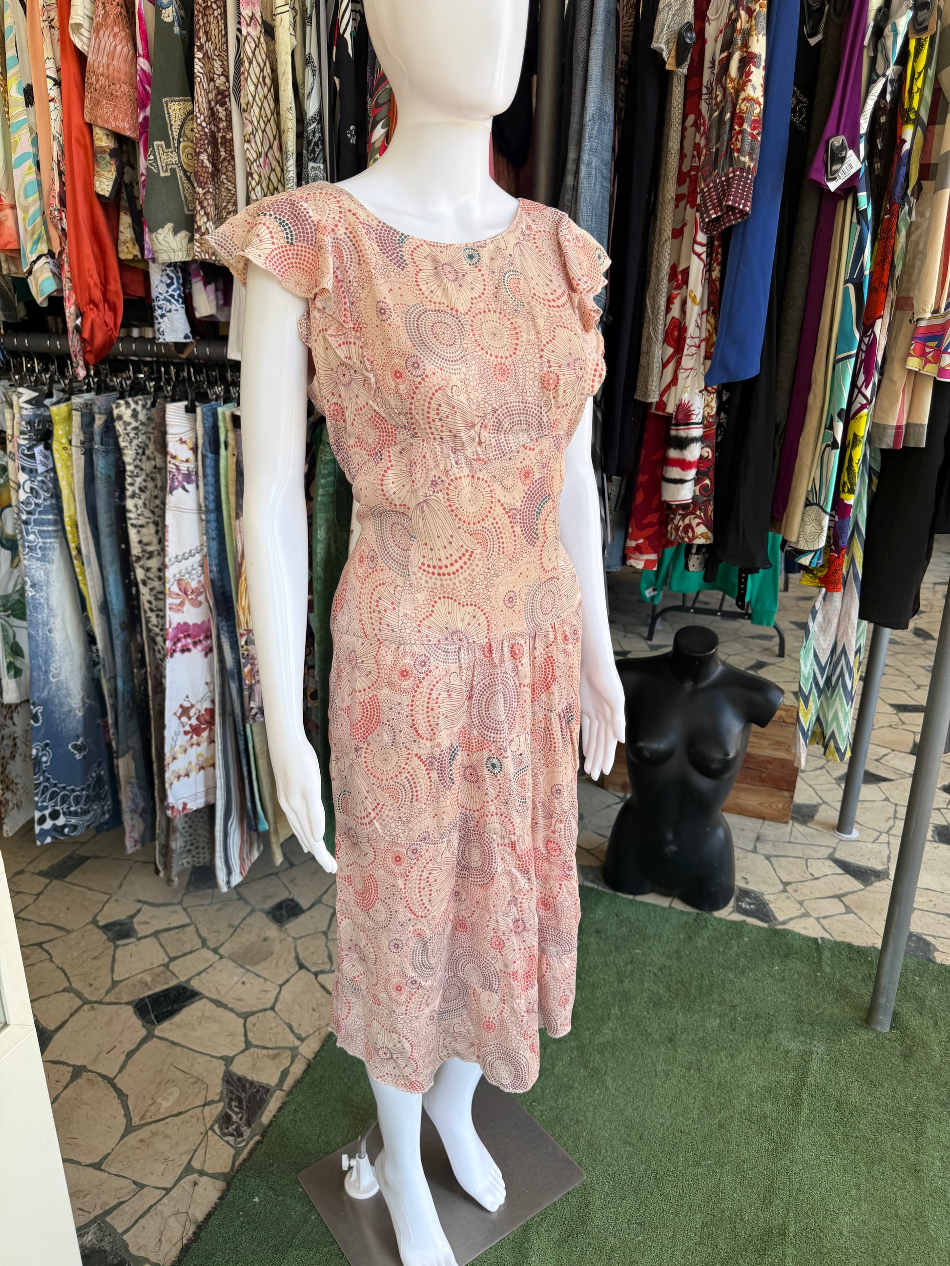 Abito Marc Jacobs floreale 100% seta