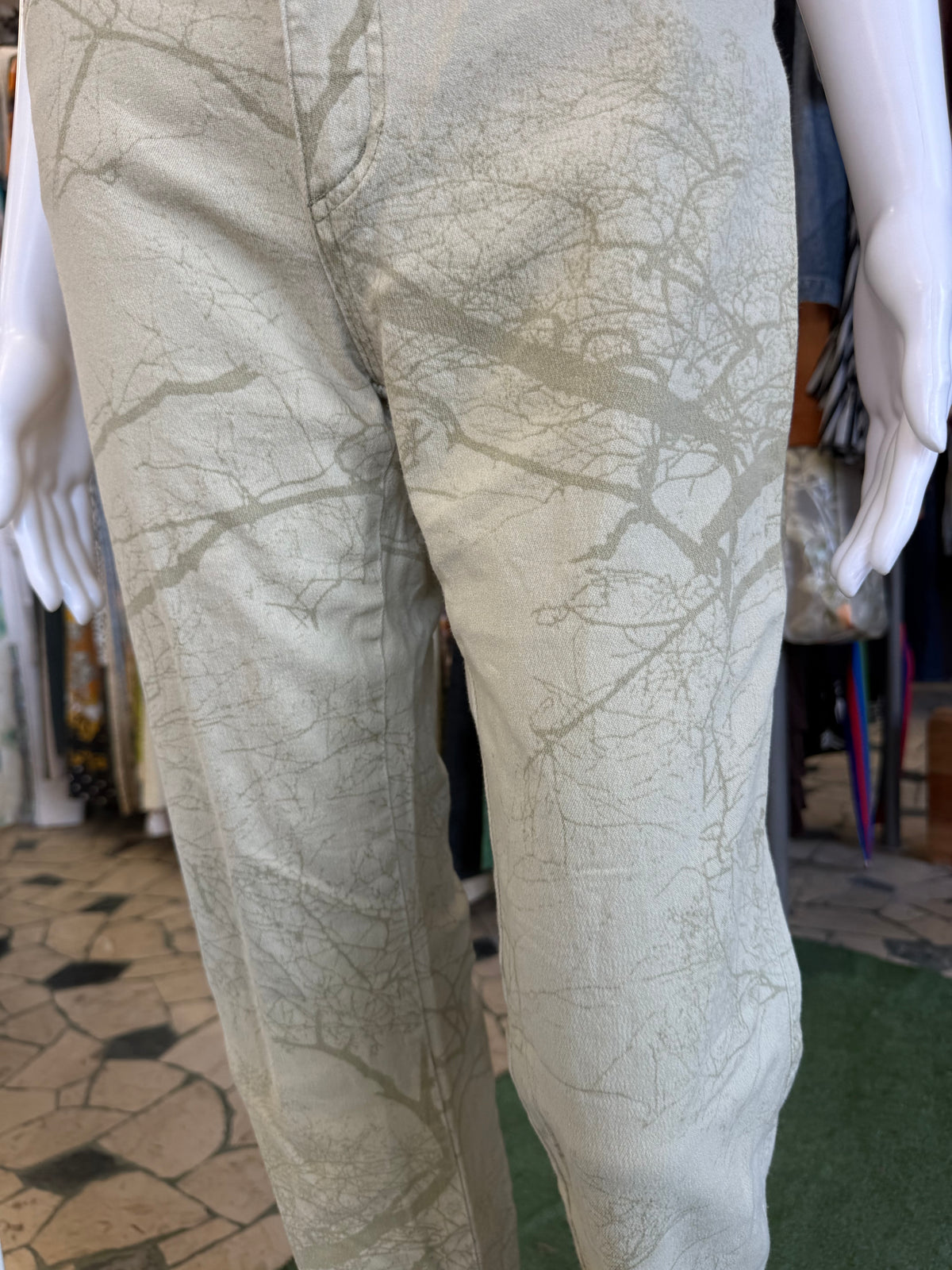 Jeans Roberto Cavalli bosco e rami 00s