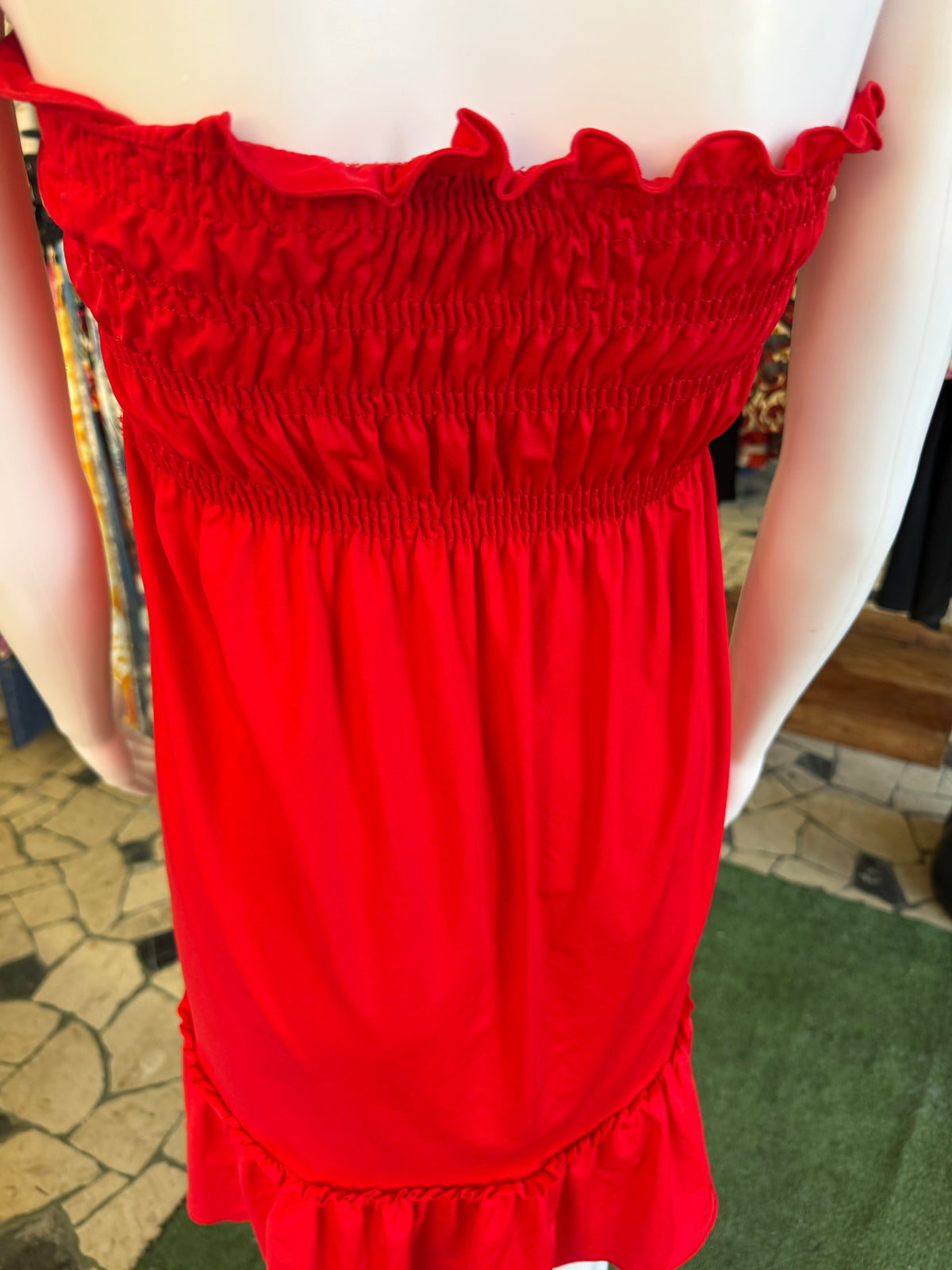 Abito Blumarine rosso 00s