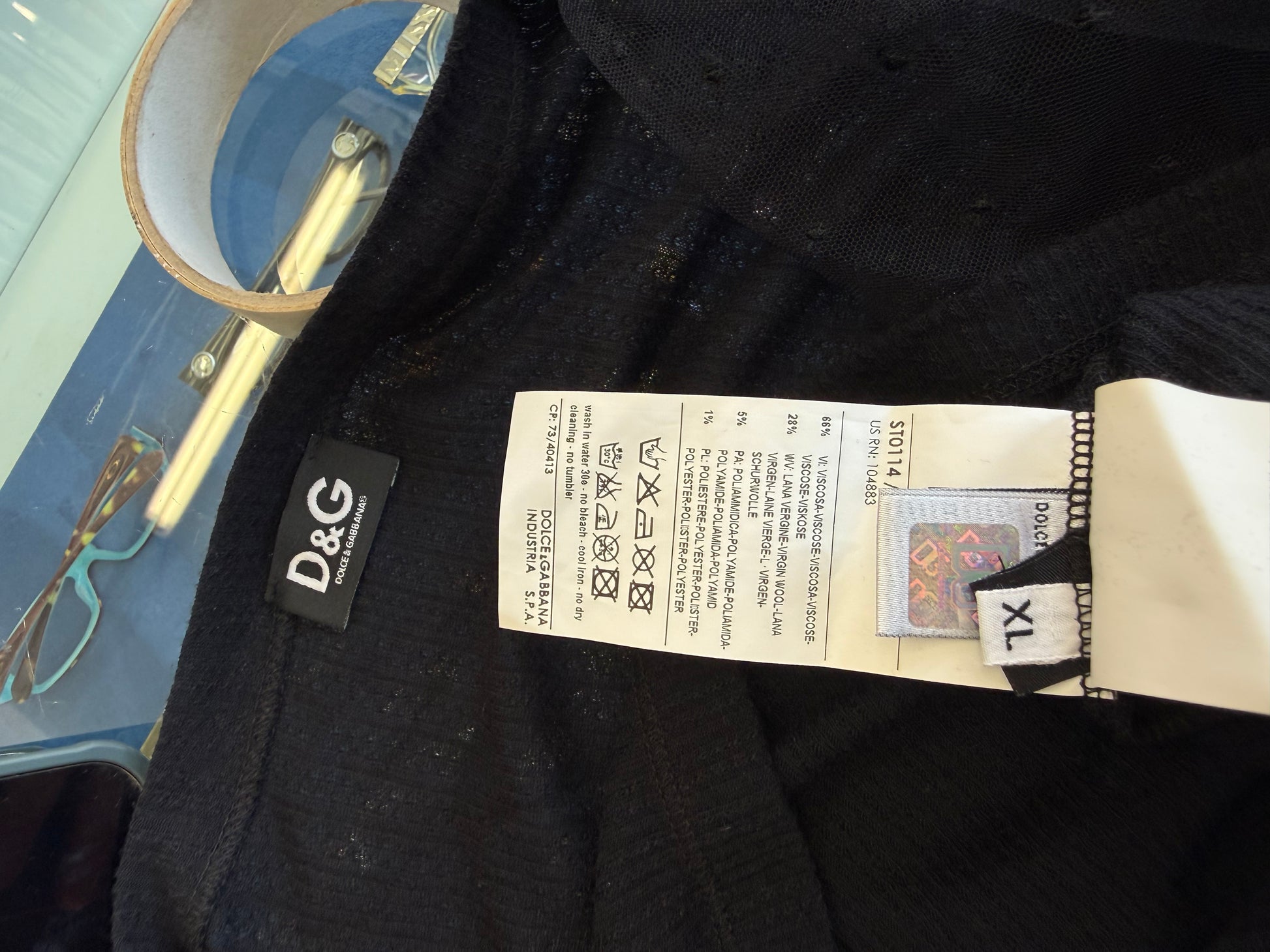 Top Dolce & Gabbana manica sbuffo 00s