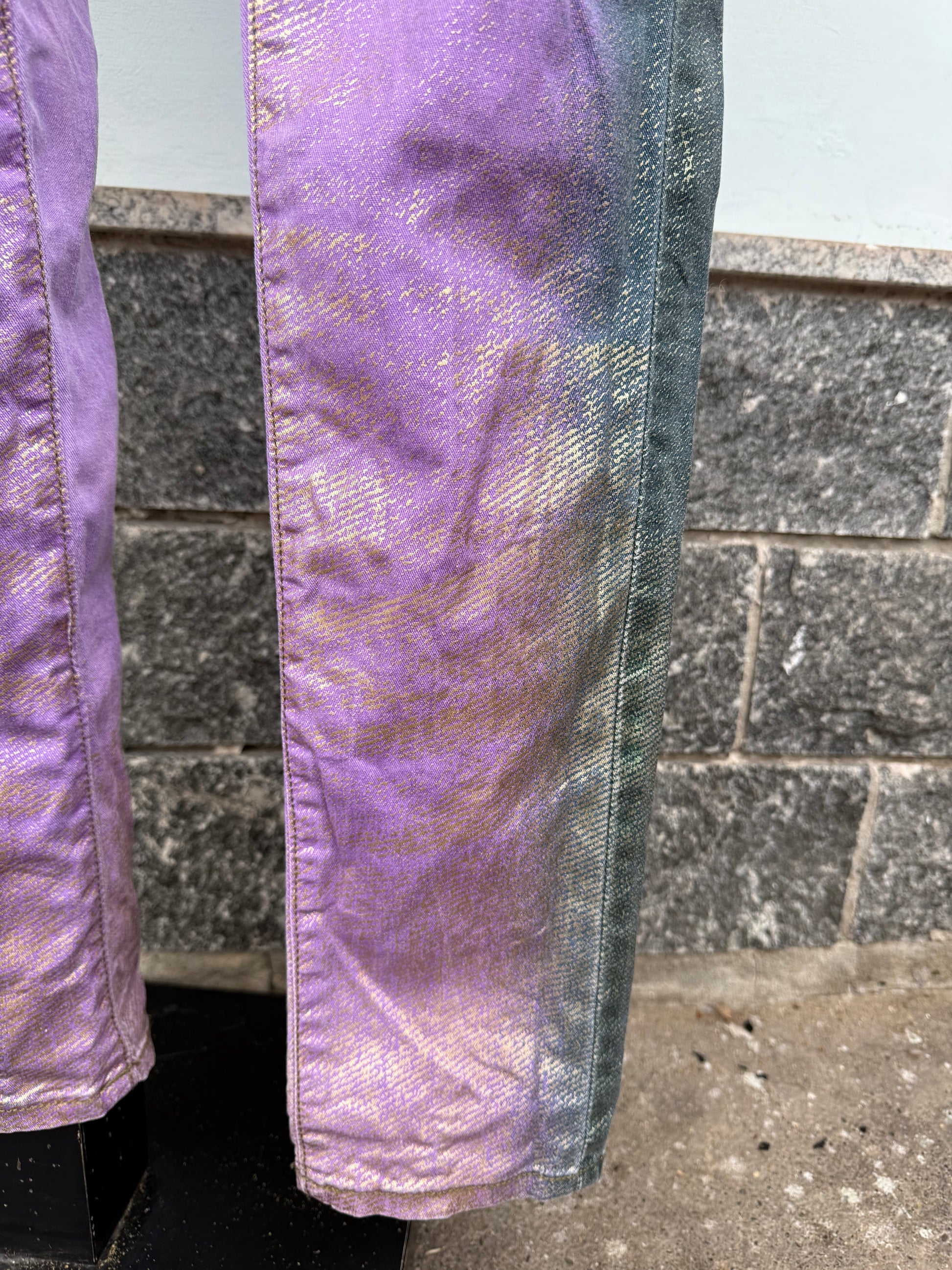 Jeans Roberto Cavalli Just multicolore anni 2000