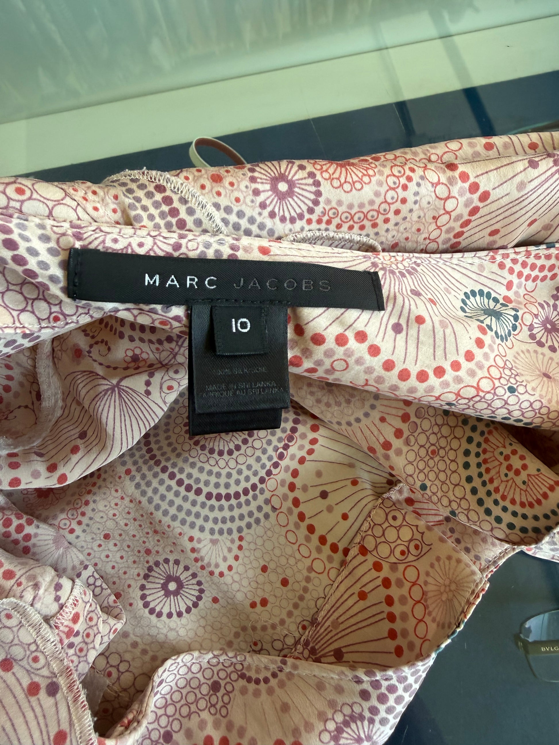 Abito Marc Jacobs floreale 100% seta