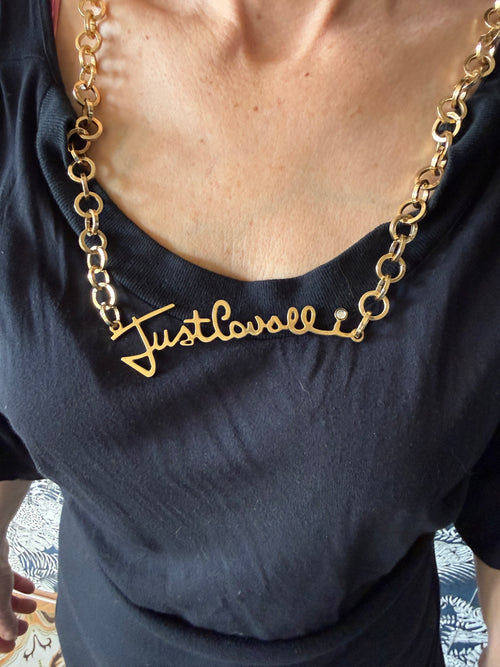 Abito catena gioiello Roberto Cavalli Just 2000"