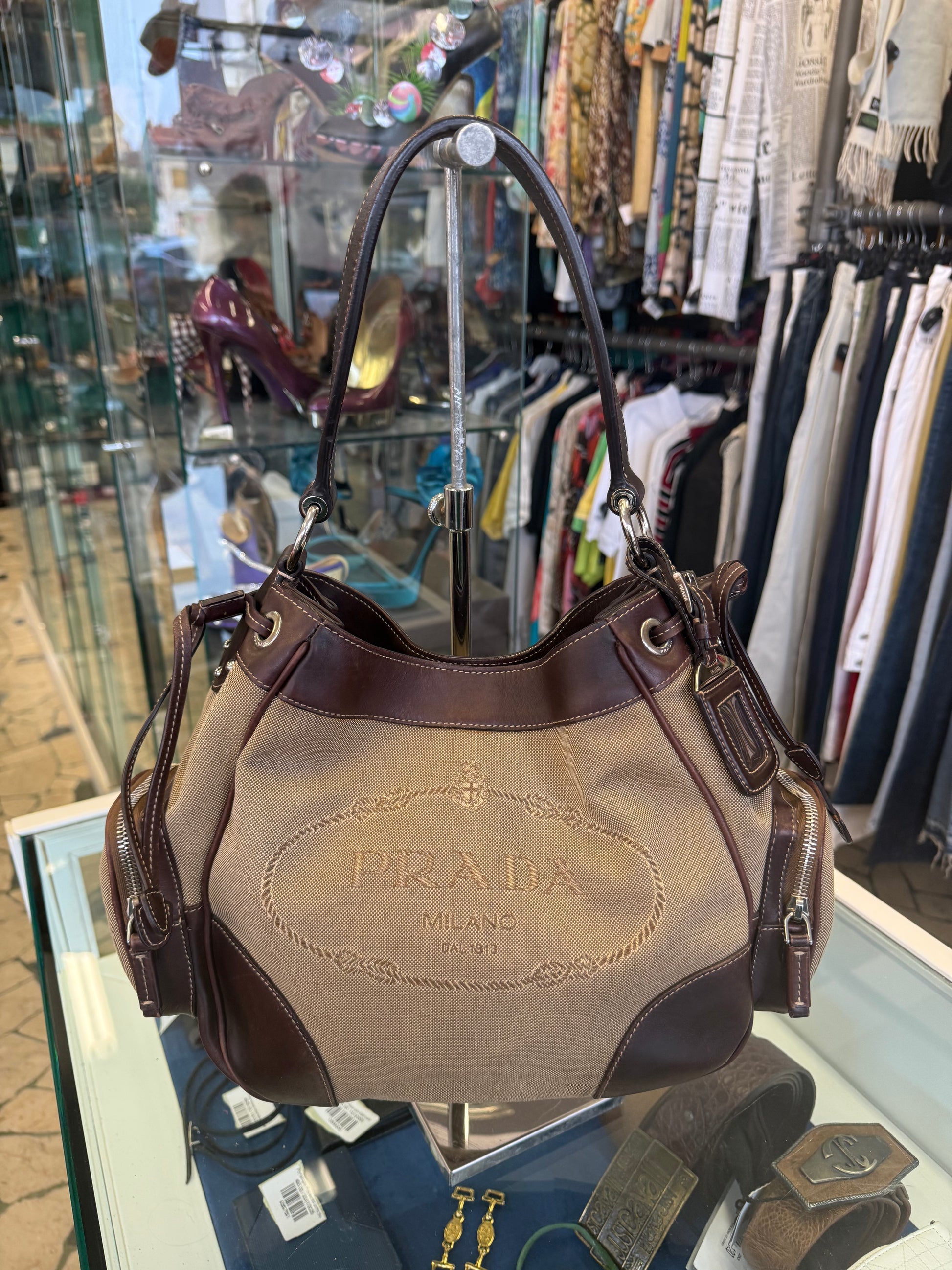 Borsa Prada Logo Jacquard 2000”