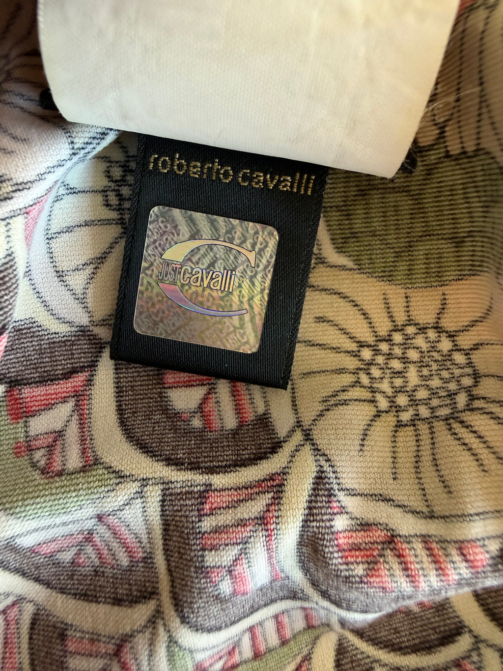 Top Roberto Cavalli astratto 2000s