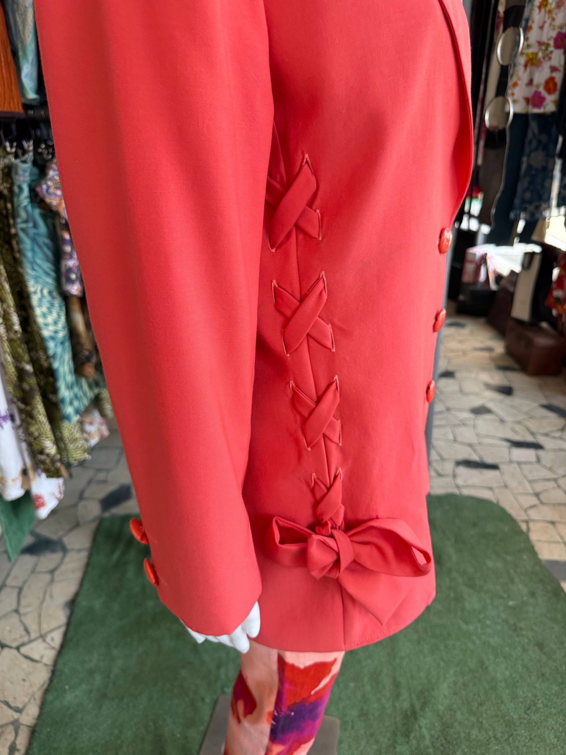 Giacca Valentino 1980s corsetto