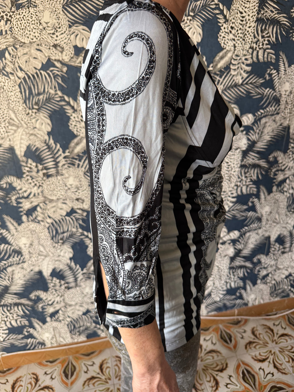 Top barocco Roberto Cavalli Class