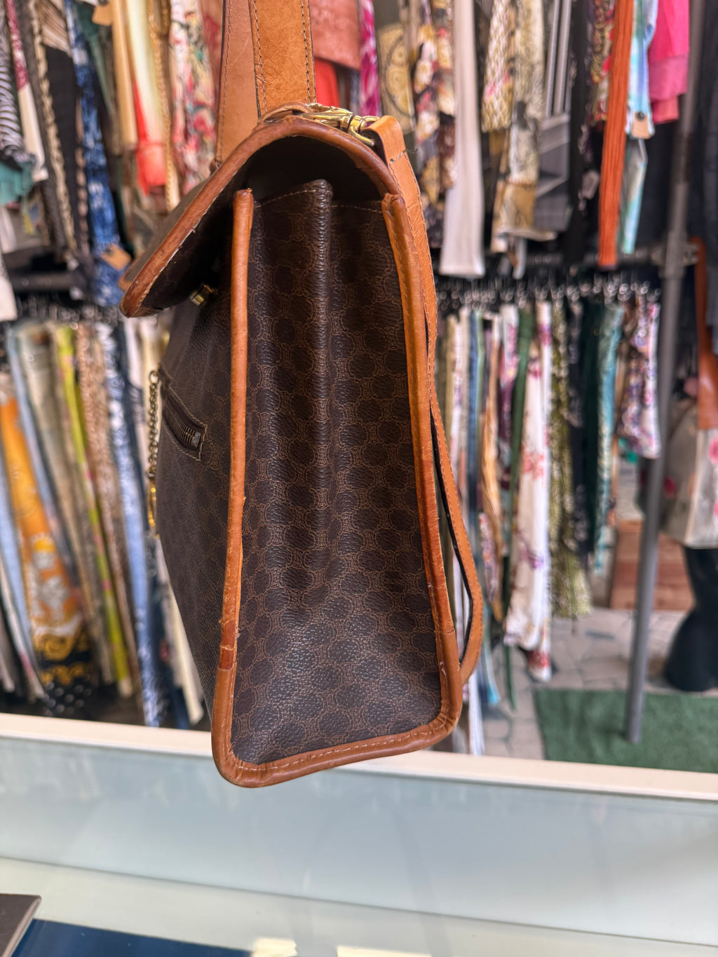 Borsa Celine Macadam a mano o tracolla 80s