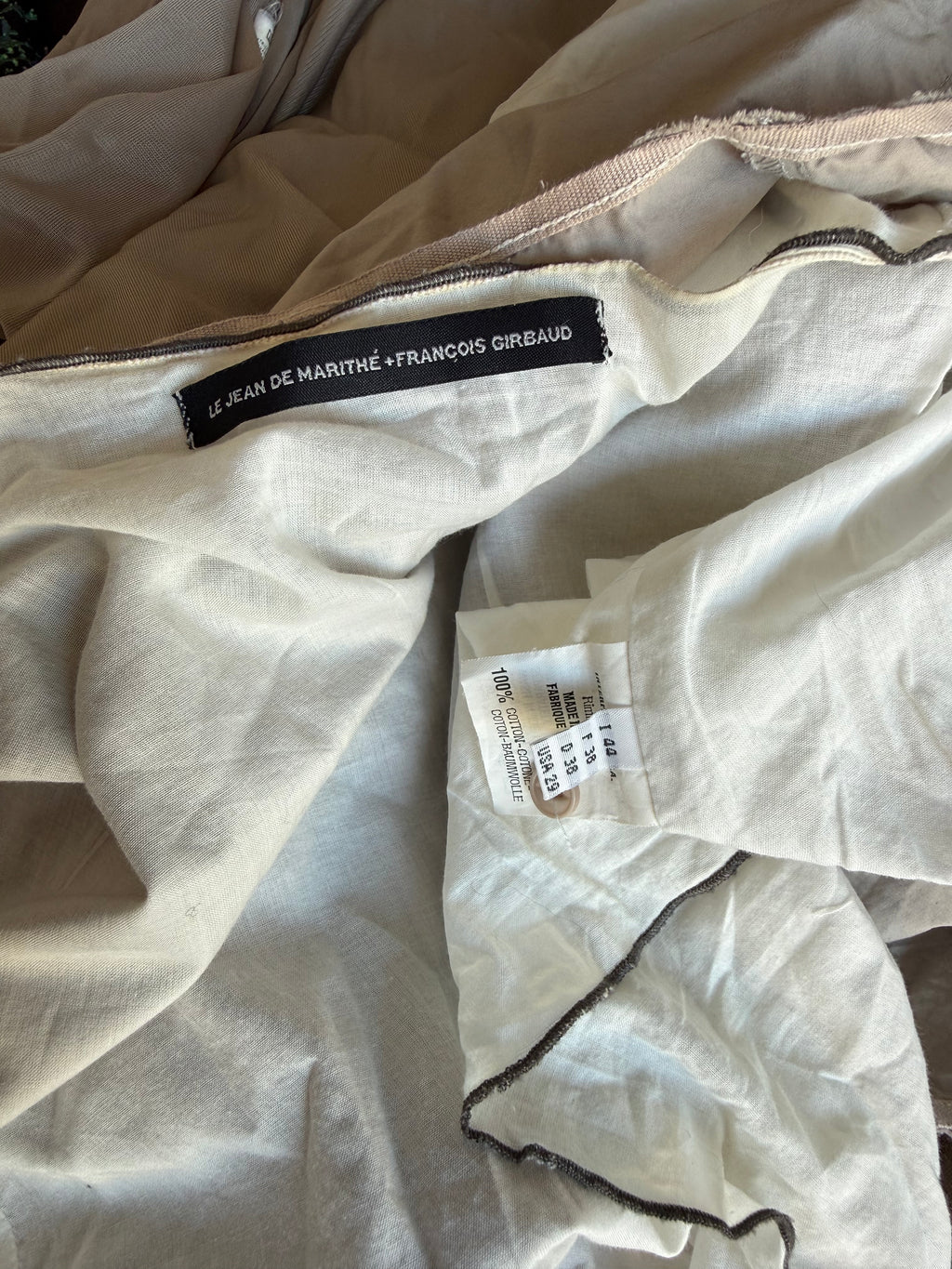 Giacca  Marithè + Francois Girbaud decostruita 00s