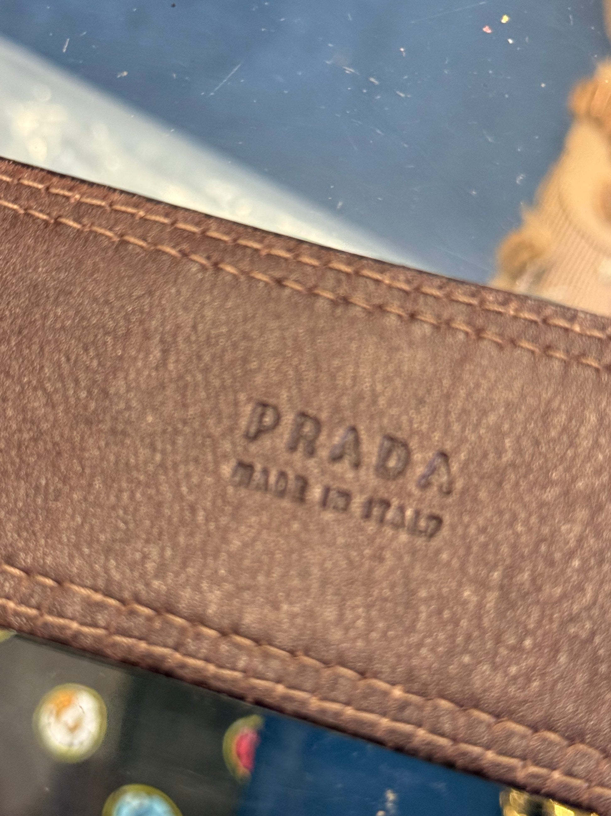 Cintura Prada Logo Jacquard 2000”