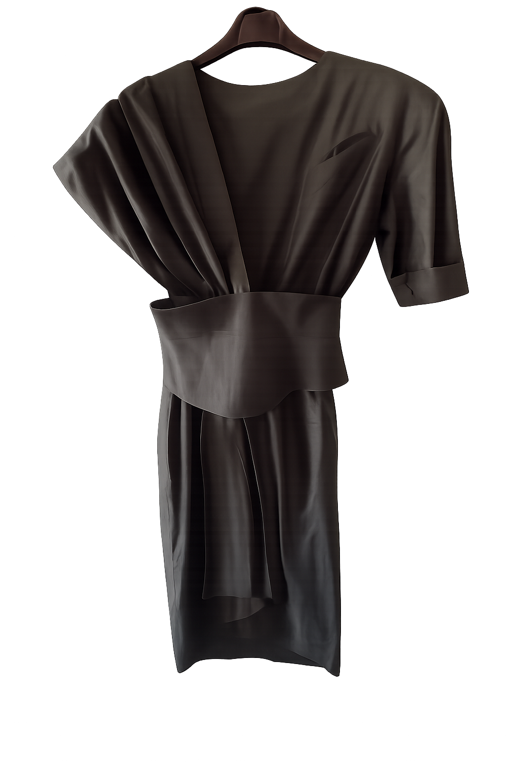 Abito Thierry Mugler anni 90 asimmetrico
